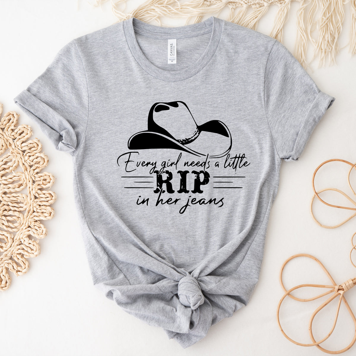 Every Girl Needs A Rip In Her Jeans (MORE COLOURS & STYLES)