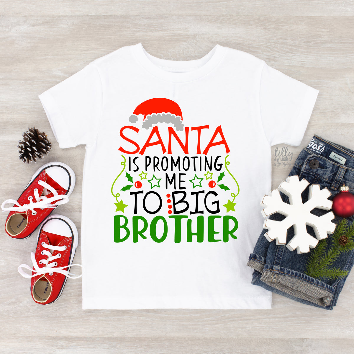 Santa Is Promoting Me To Big Brother (MORE COLOURS & STYLES)