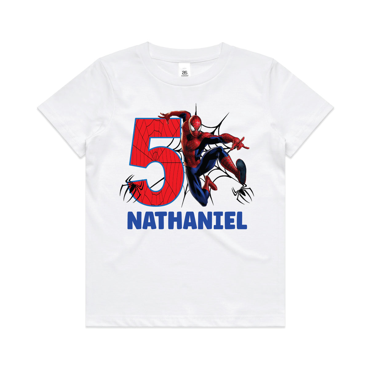 Spiderman 5th Birthday T-Shirt