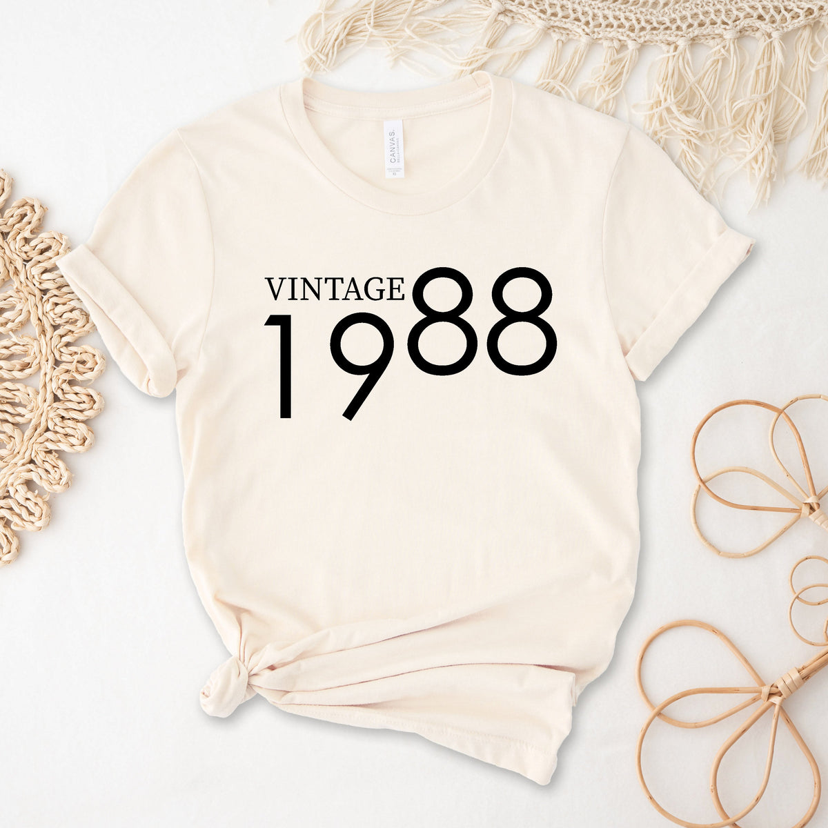 Vintage With Custom Year (MORE COLOURS & STYLES)