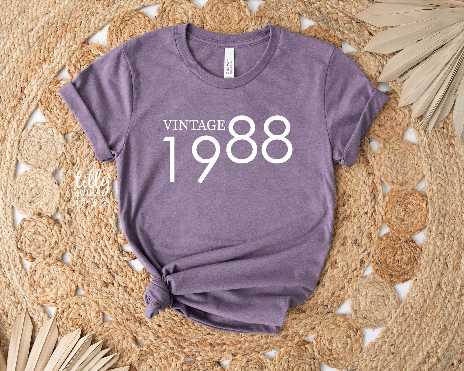 Vintage With Custom Year (MORE COLOURS & STYLES)