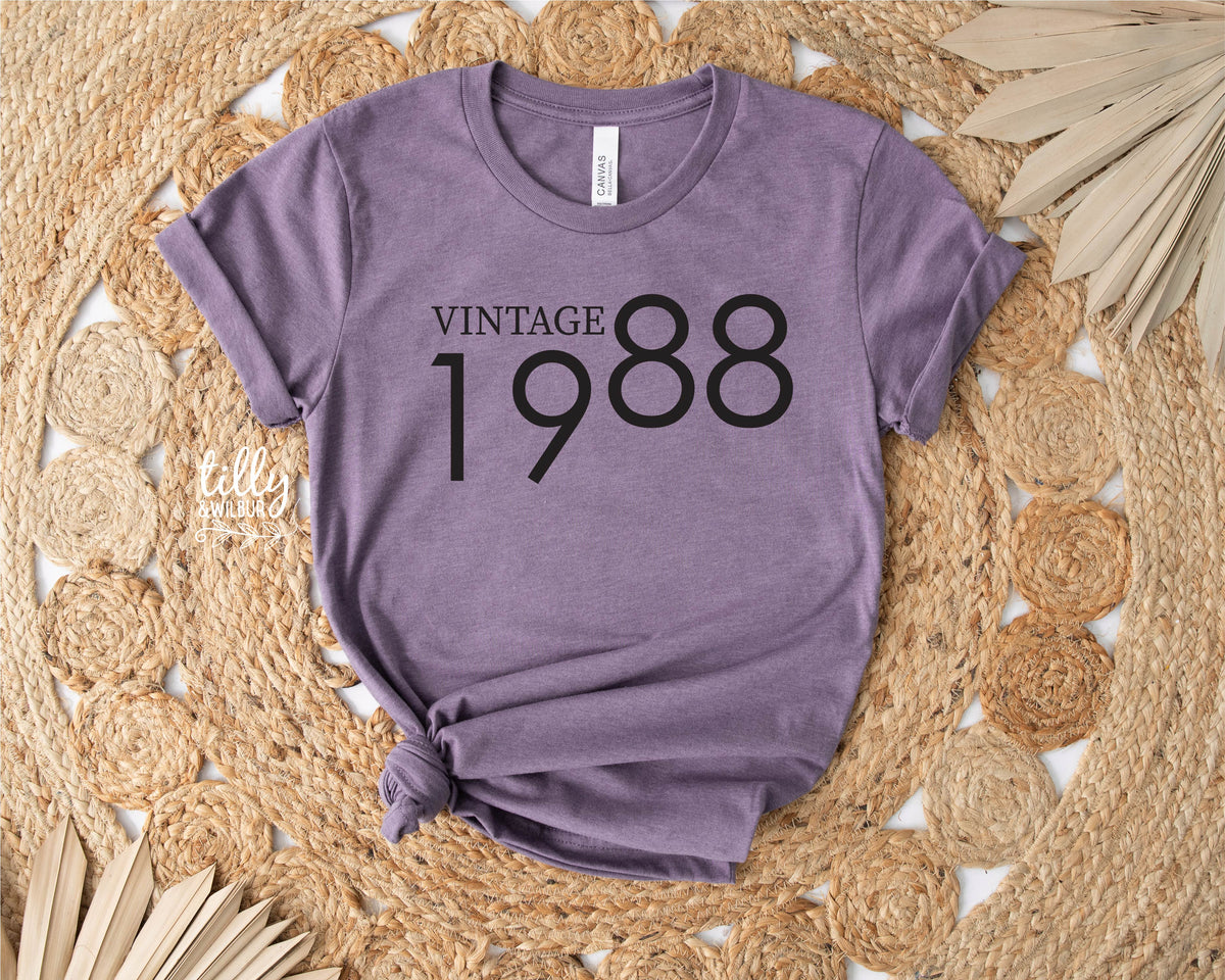 Vintage With Custom Year (MORE COLOURS & STYLES)