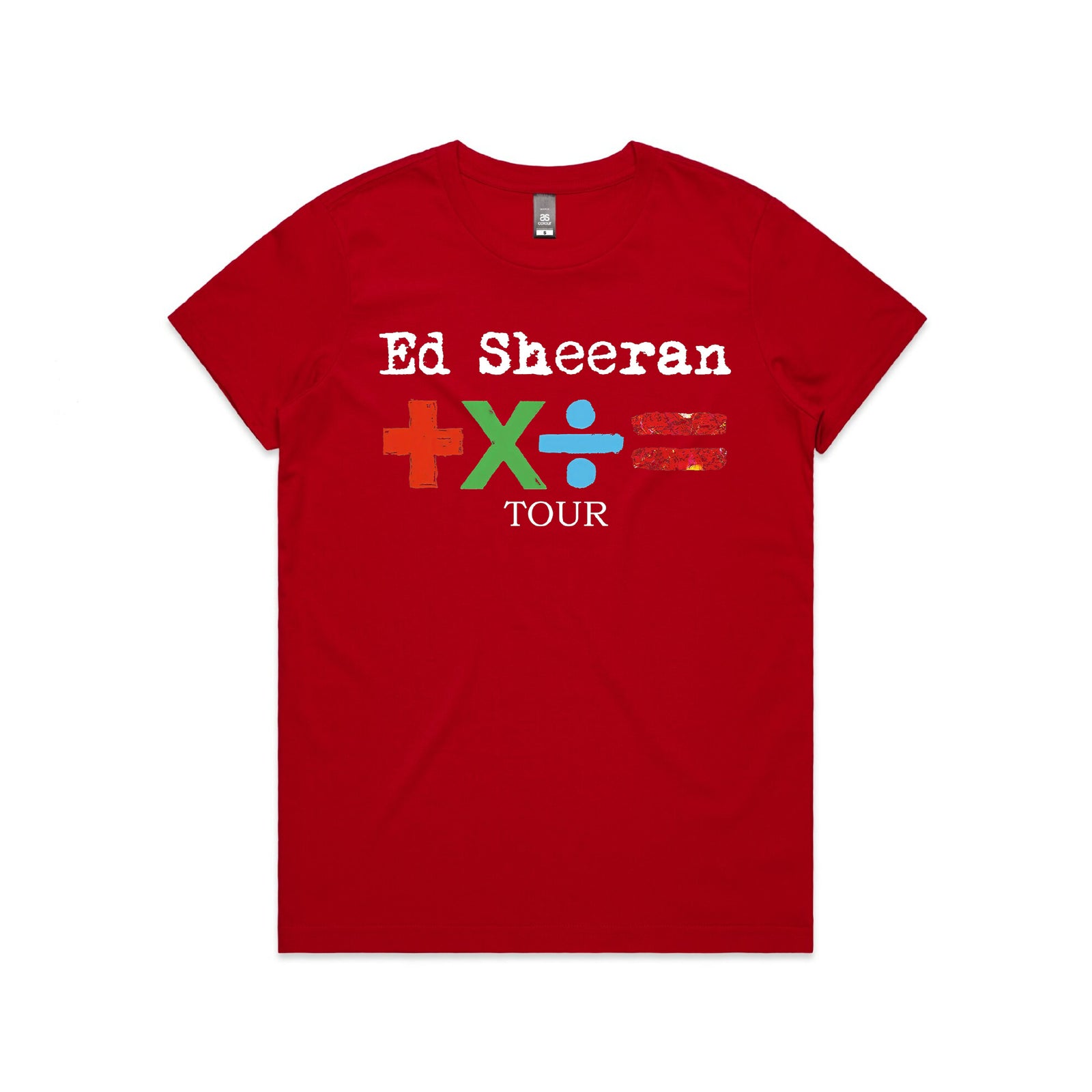 Ed Sheeran Mathematics Tour (MORE COLOURS & STYLES)