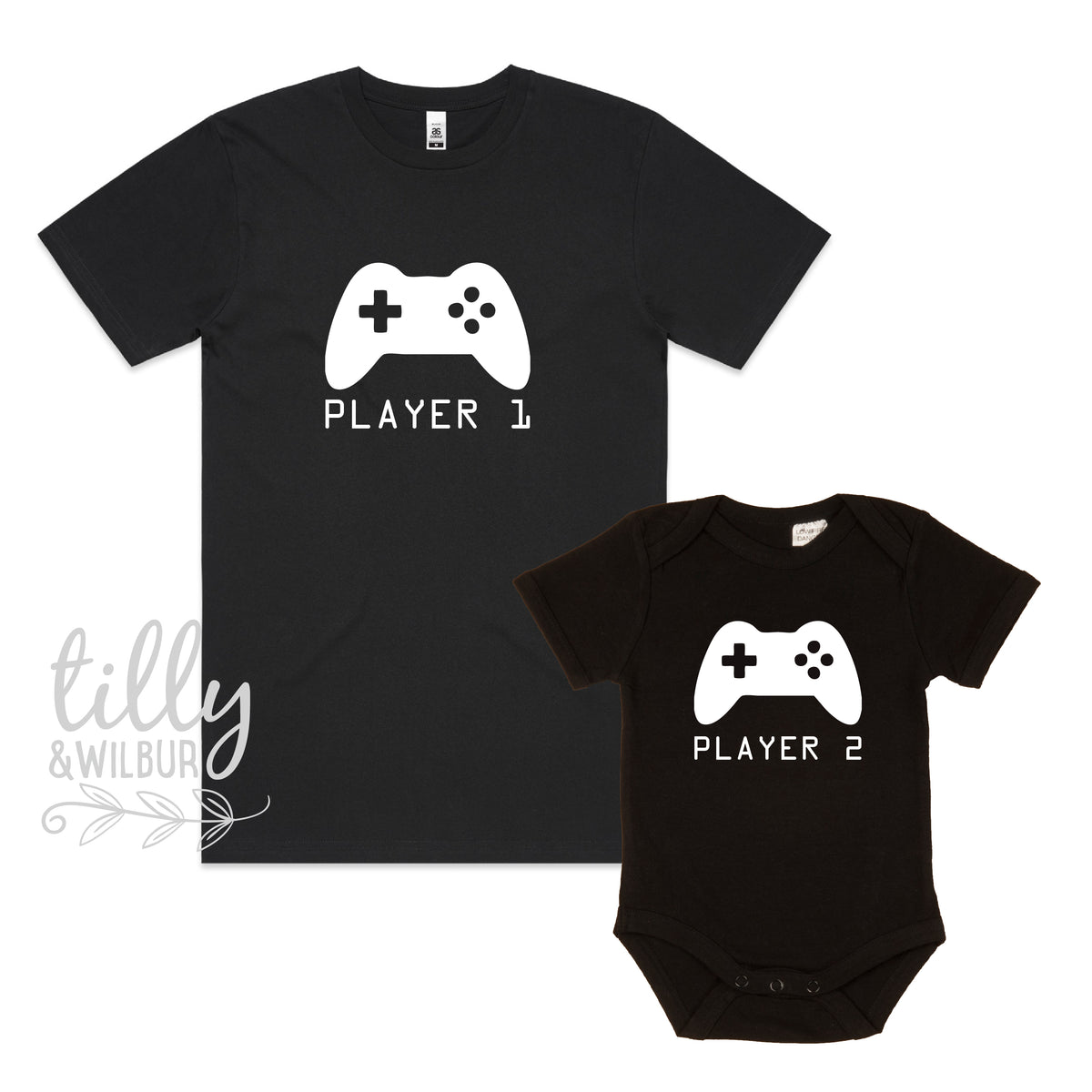 Player 1 Player 2 Father Son Matching Garments