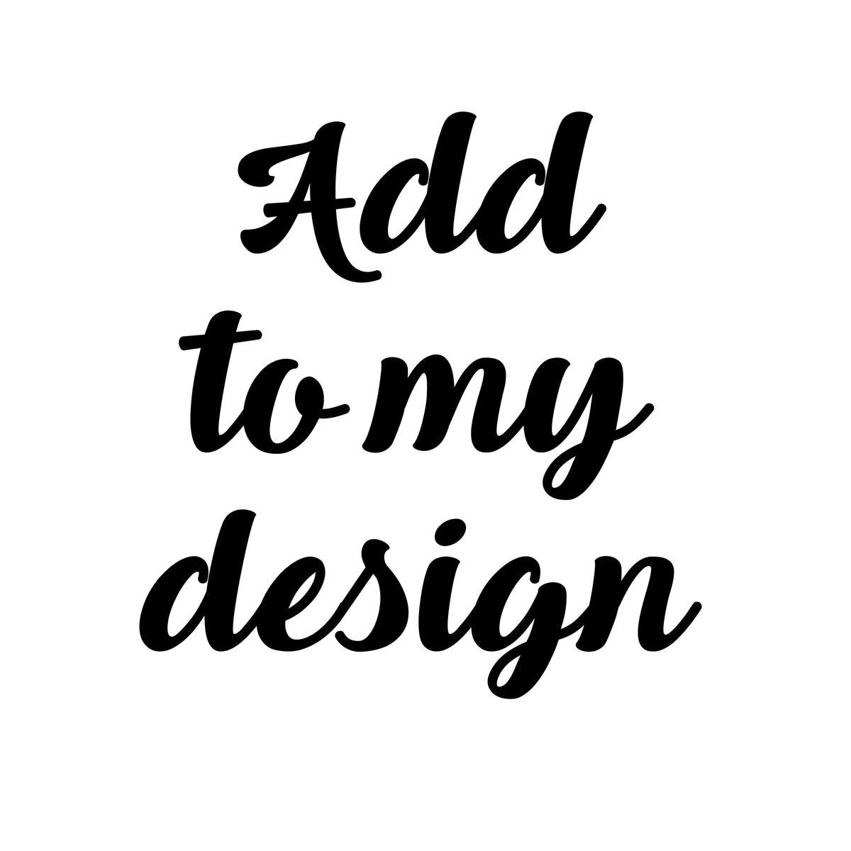 Add/Change My Design