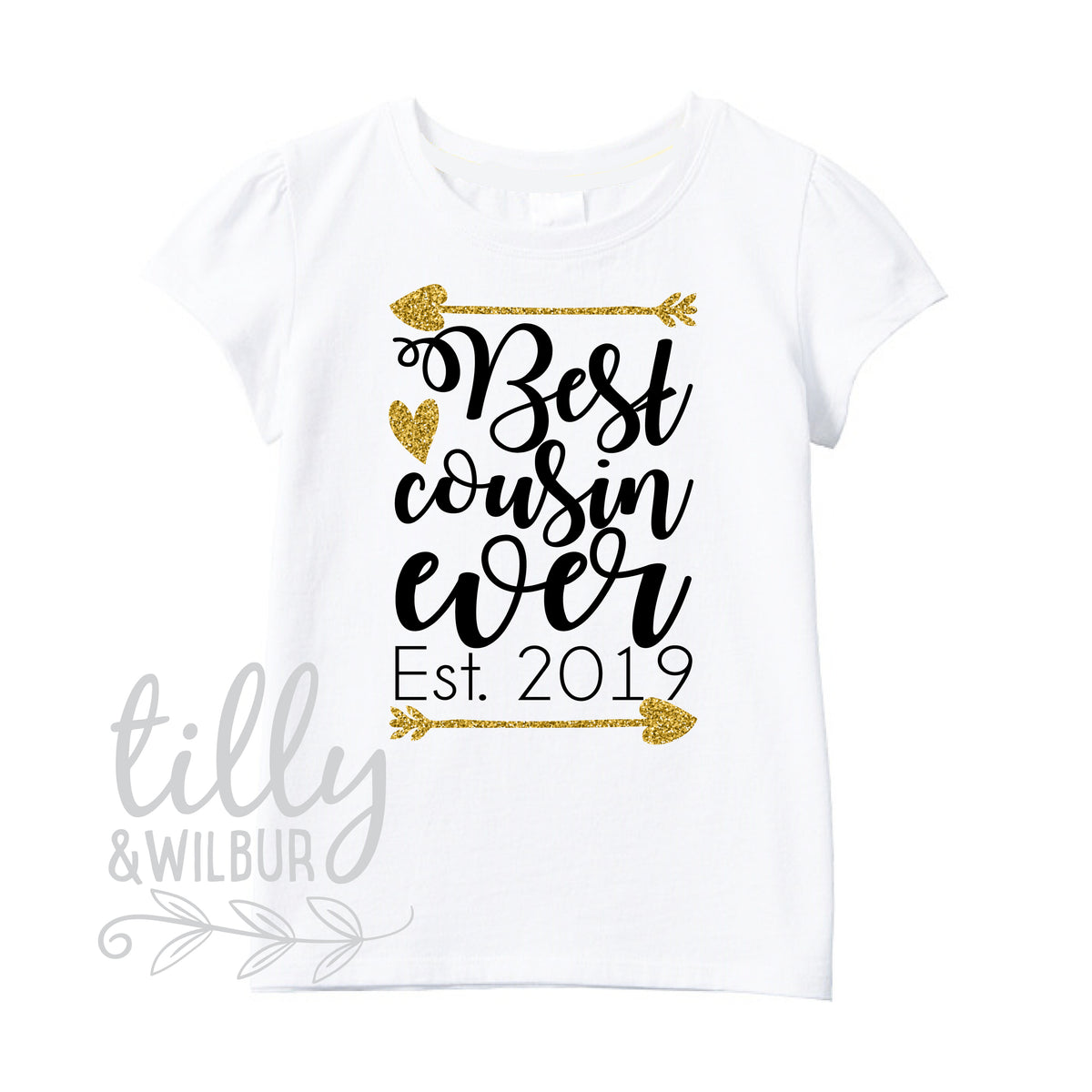 Best Cousin Ever Est. 2025 Girls T-Shirt