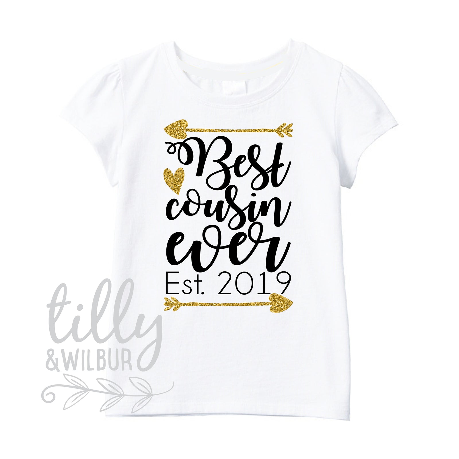 Best Cousin Ever Est. 2025 Girls T-Shirt