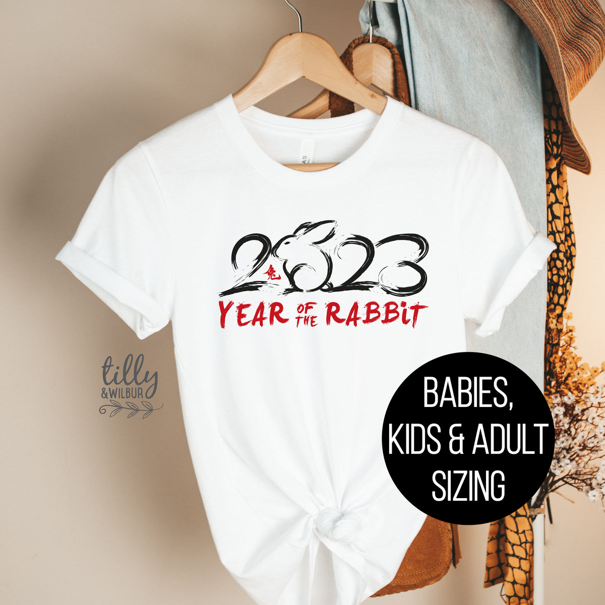 Year Of The Rabbit (MORE COLOURS & STYLES)