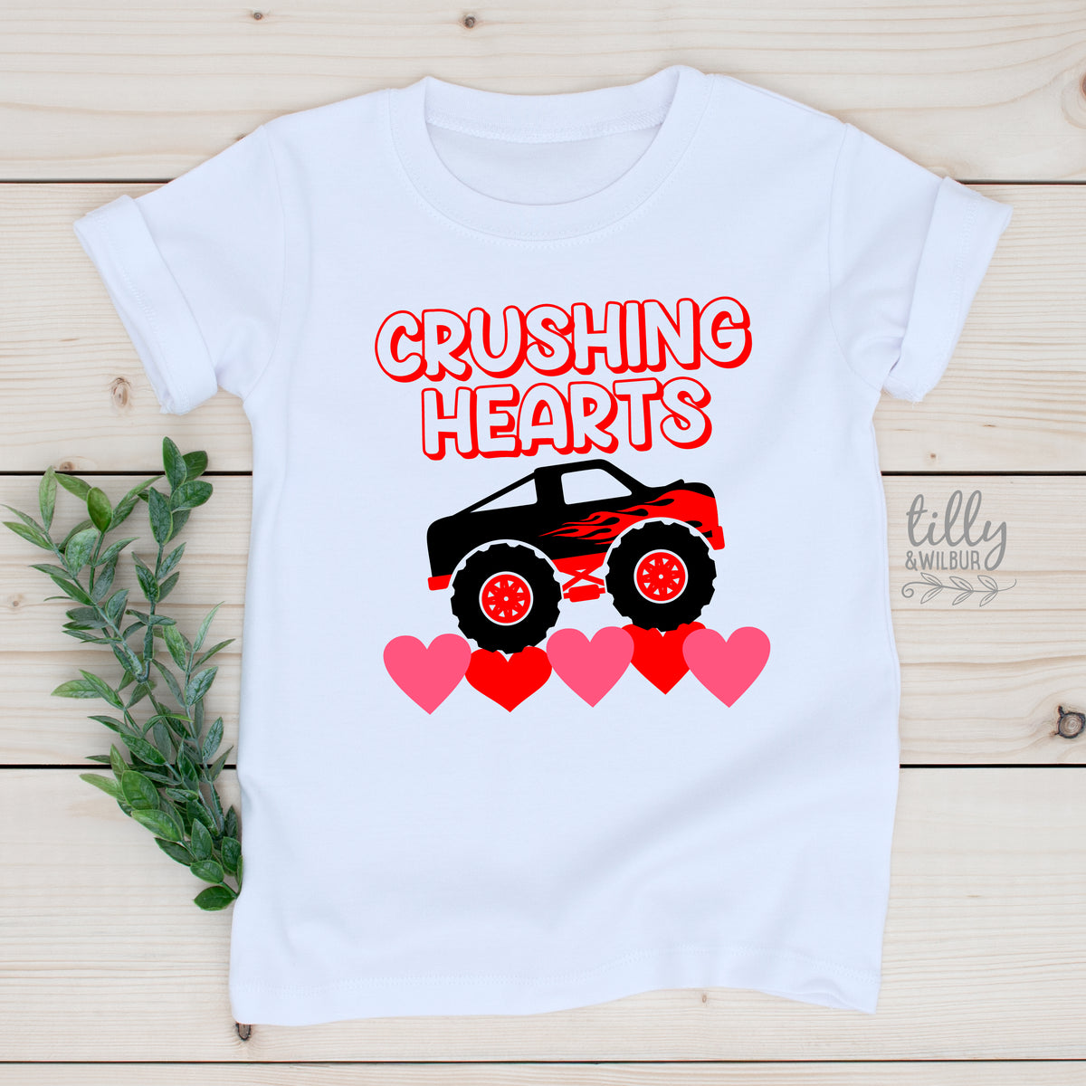 Crushing Hearts Valentine's Day T-Shirt
