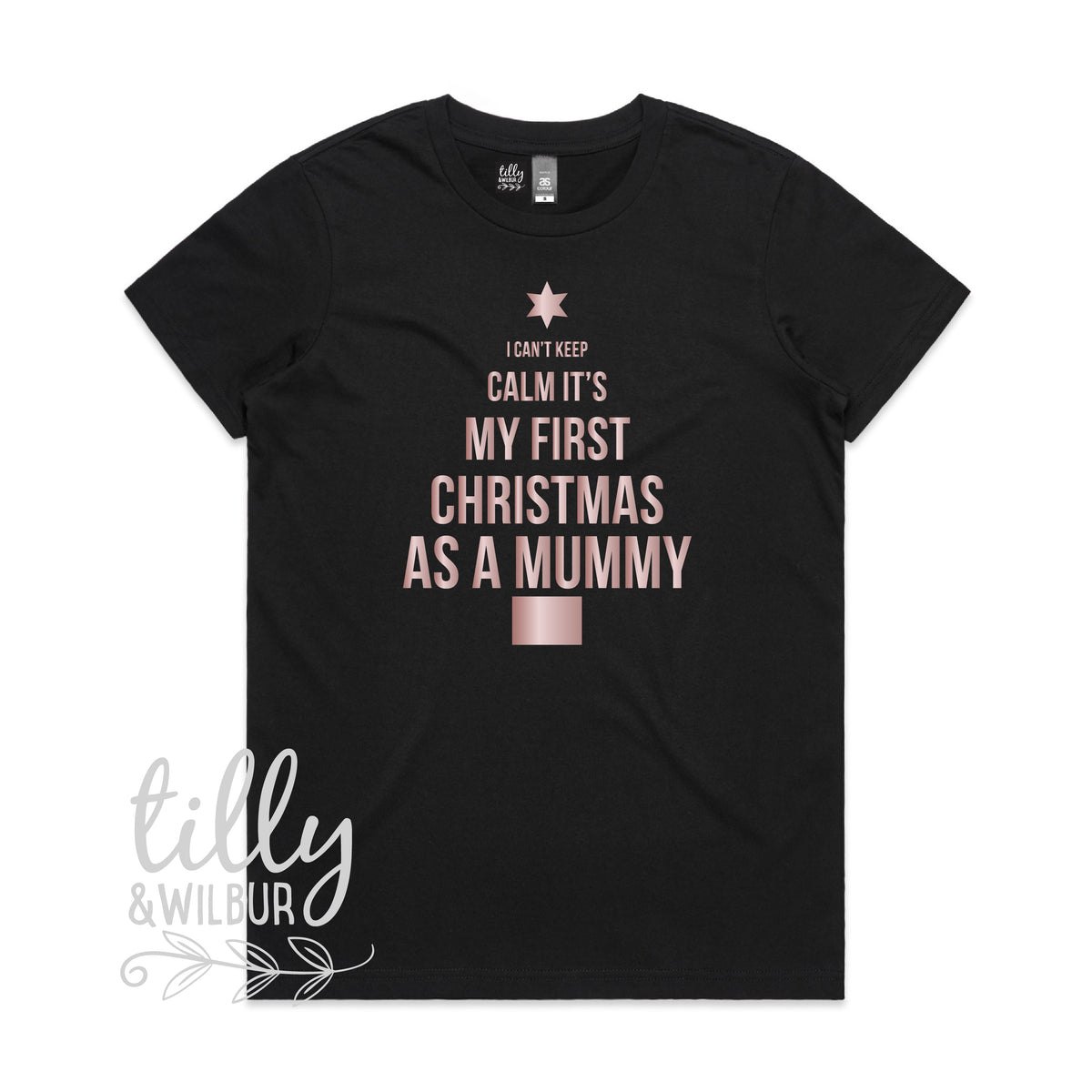 I Can't Keep Calm It's My First Christmas As A Mummy