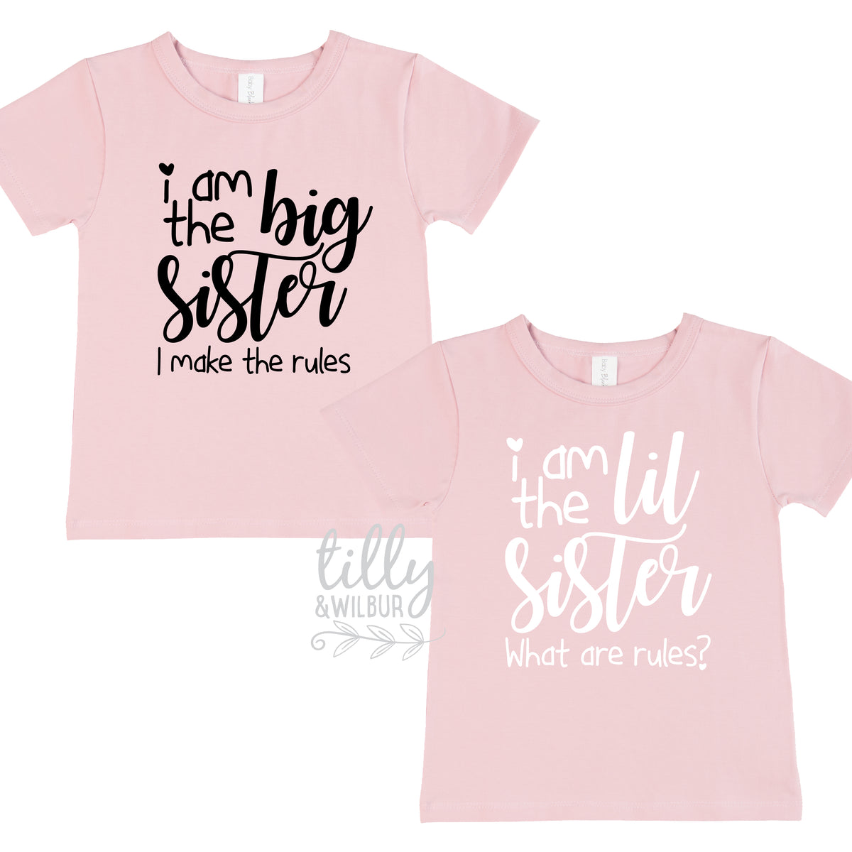 Big Sister Little Sister Rules Matching Garments
