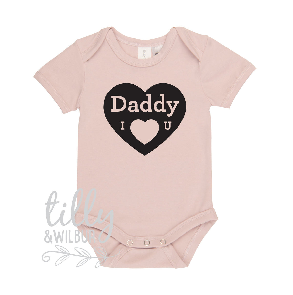 Father's Day Baby Bodysuit, 1st Father's Day Outfit, Daddy I Love You Bodysuit, Baby's First Father's Day, Best Daddy Ever, I Love You Dad