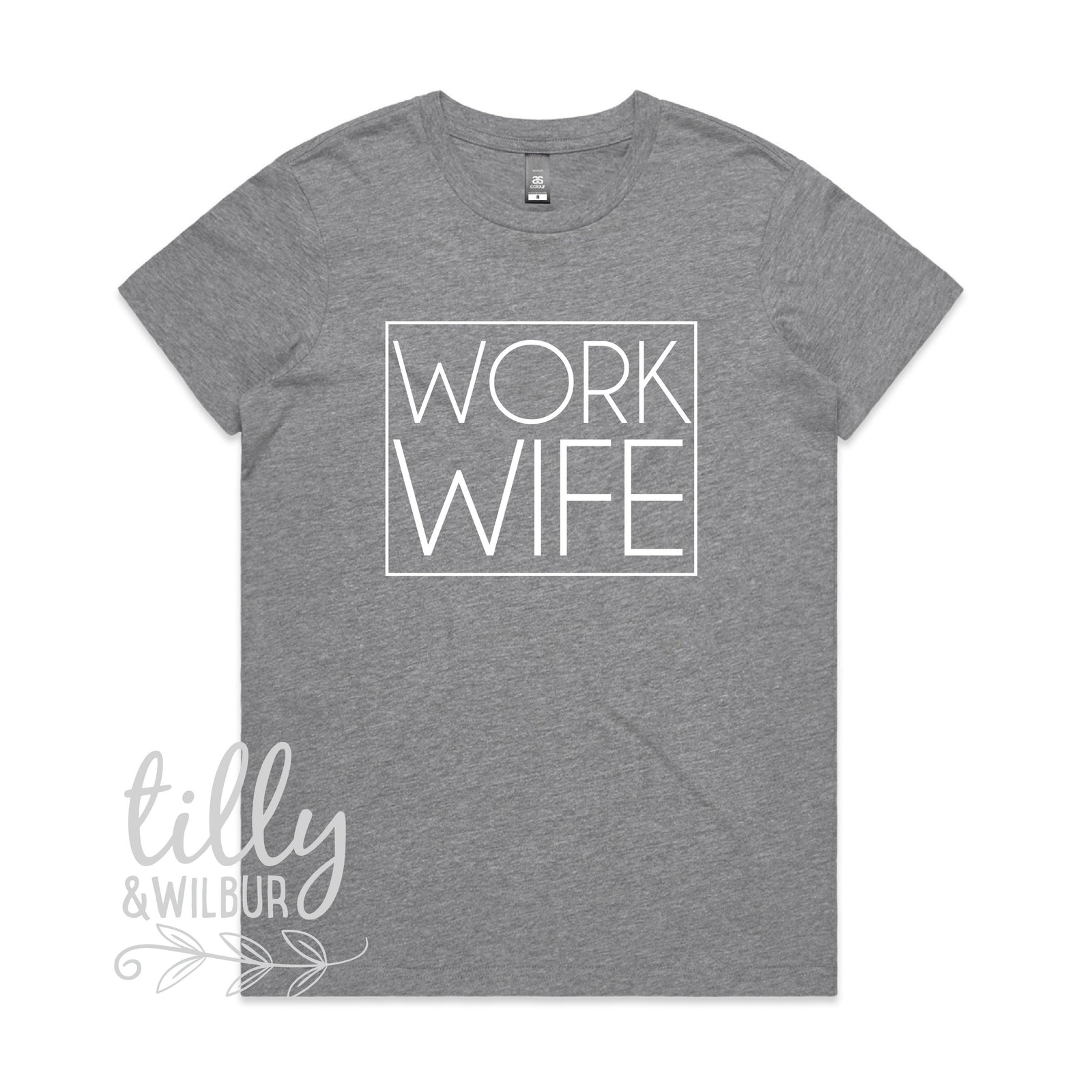 Work Wife Women's T-Shirt, Colleague Gift, Colleague T-Shirt, Co-Worker Gift, Co-Worker T-Shirt, Women's T-Shirt, Behind Every Good Man