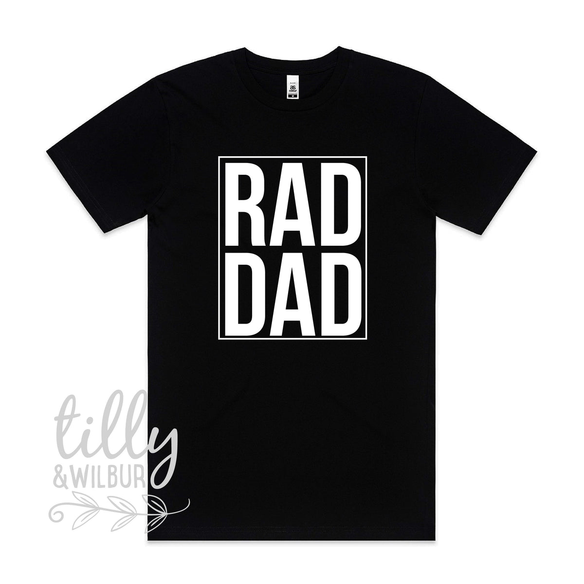 Rad Dad Shirt For Men, Father's Day Gift, Men's Shirt Gift, Pregnancy Announcement, Men's Clothing, New Dad, Newborn Gift, Rad Dad T-Shirt