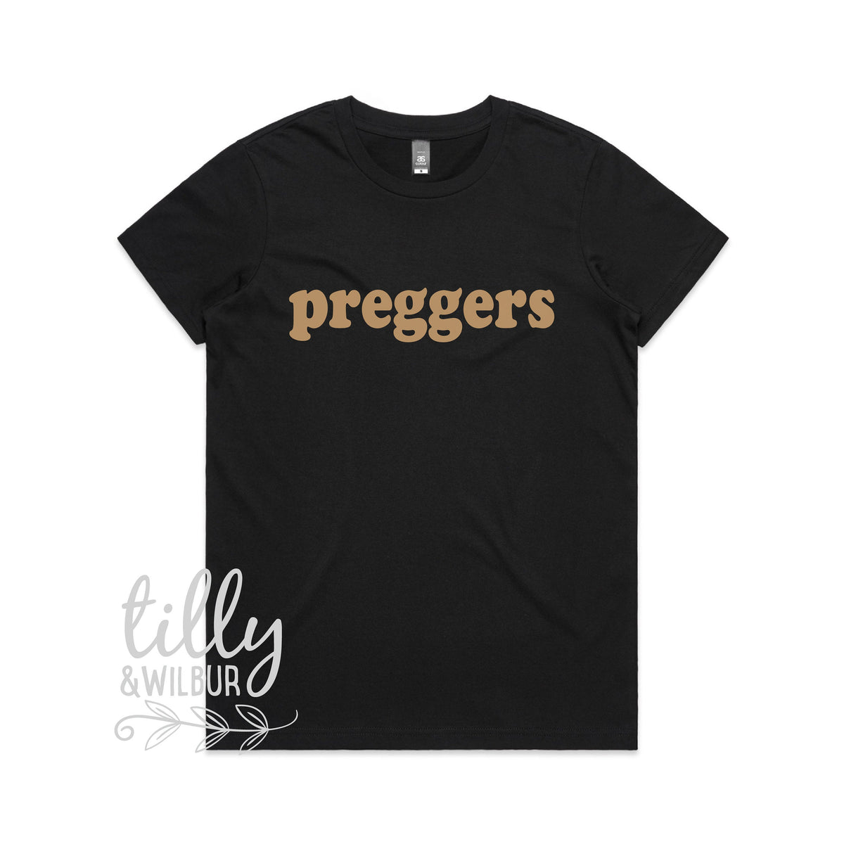 Preggers Women's T-Shirt, Pregnancy Announcement T-Shirt, Pregnancy T-Shirt, We're Having A Baby, Announcement Tee, I'm Pregnant,