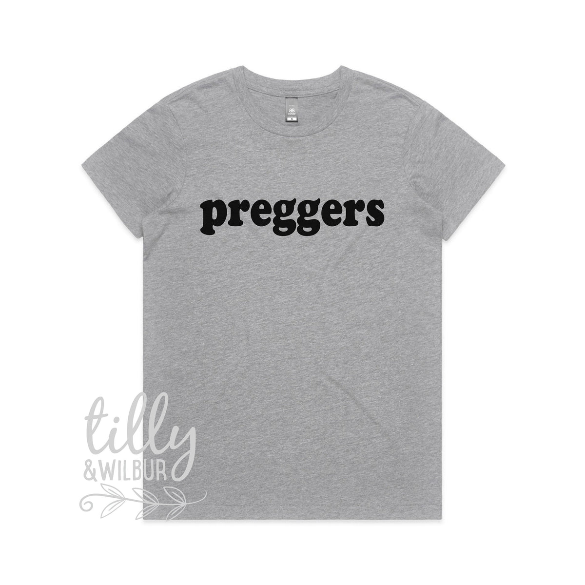 Preggers Women's T-Shirt, Pregnancy Announcement T-Shirt, Pregnancy T-Shirt, We're Having A Baby, Announcement Tee, I'm Pregnant,