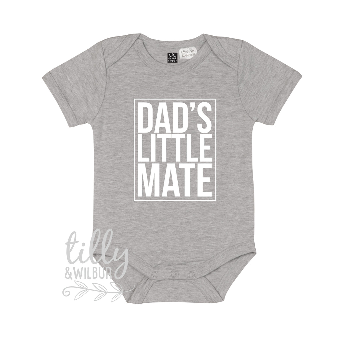 Dad's Little Mate Baby Bodysuit, Bodysuit Only For Growing Bub, Father And Son Matching Outfits, First 1st Father's Day, Father's Day Gift