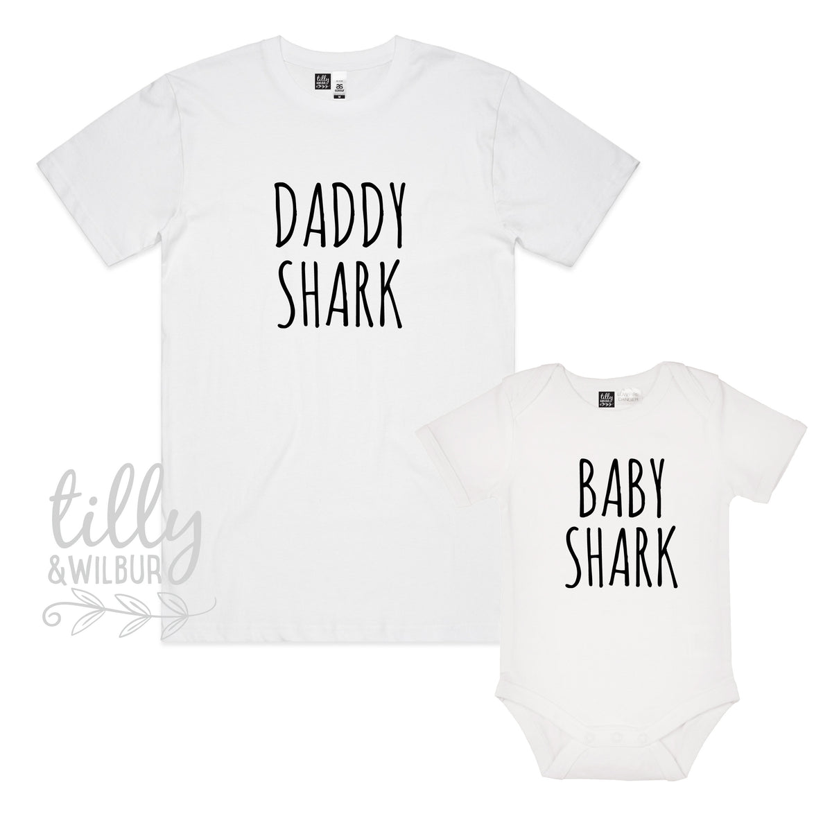 Daddy Shark Baby Shark Matching Shirts, Matching Dad Baby, Father Son, Daddy Daughter, Father's Day Gift, Christmas Gift, Baby Shark Dance