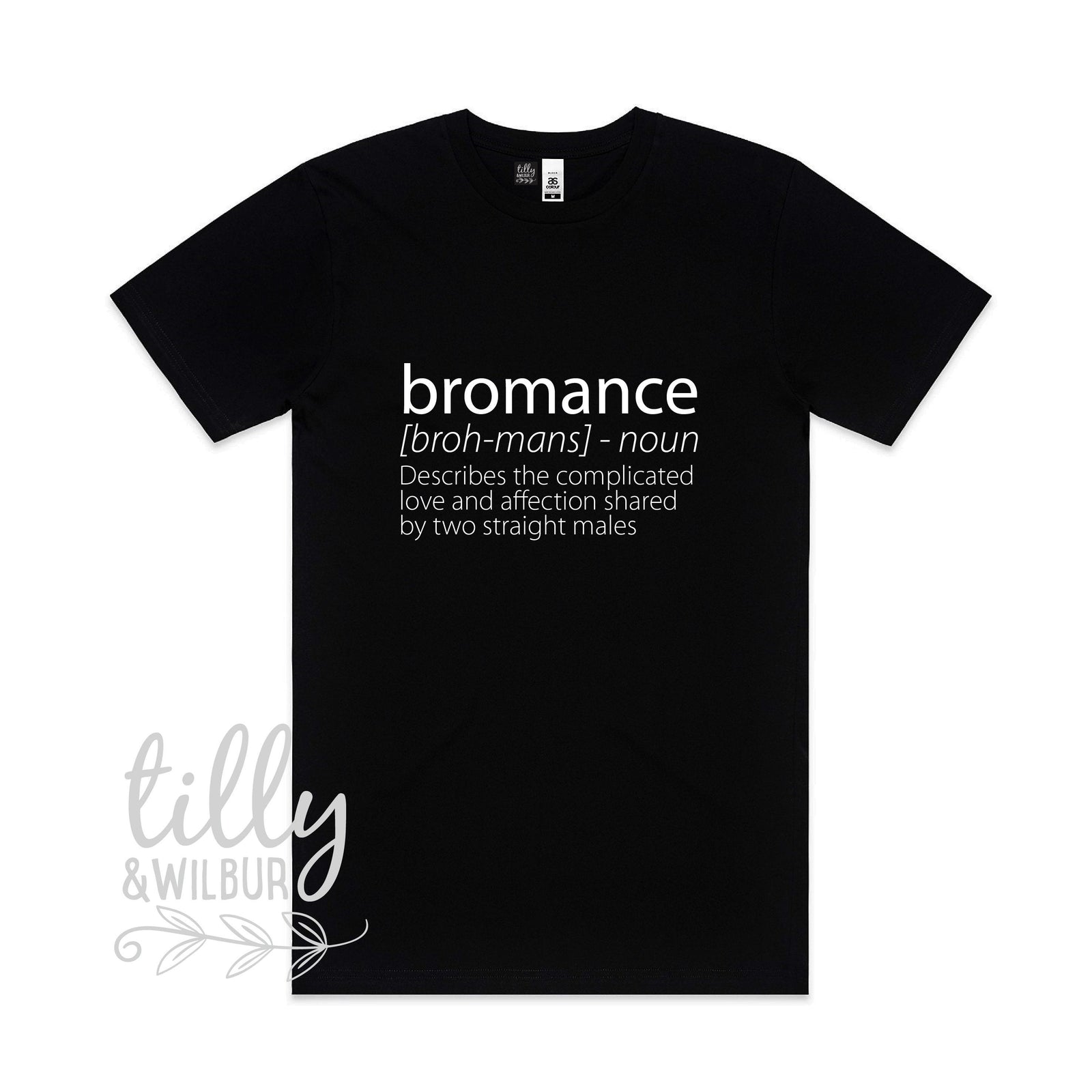 Bromance T-Shirt, Funny Bromance Tee For Men, Funny Men's Gift, Best Friend T-Shirt For Men, The Bromance Is Real, Brother Shirt, Brotherly