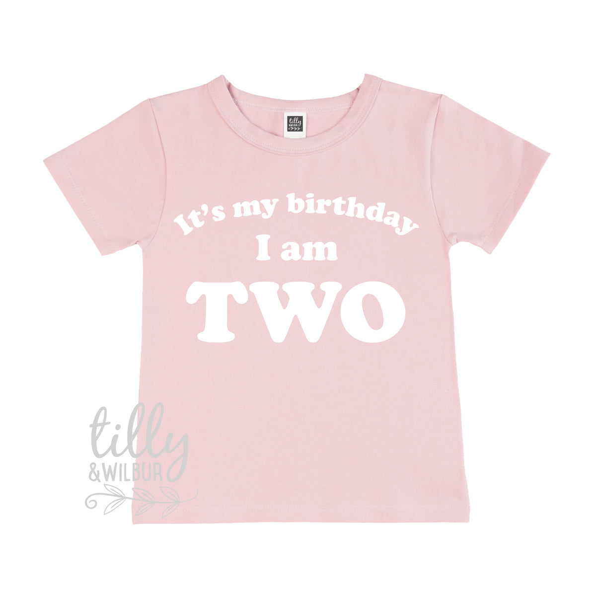 It's My Birthday I Am Two T-Shirt, I am Two Shirt, 2nd Birthday T-Shirt, Second Birthday T-Shirt, Two Today Shirt, Birthday Girl, Girl Two