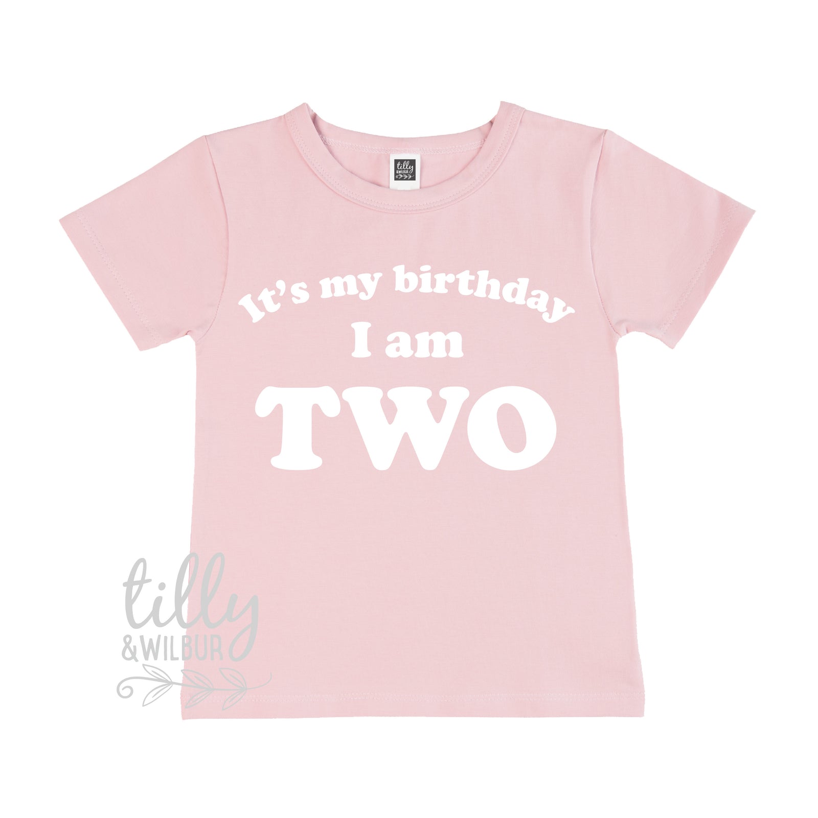 It's My Birthday I Am Two T-Shirt, I am Two Shirt, 2nd Birthday T-Shirt, Second Birthday T-Shirt, Two Today Shirt, Birthday Girl, Girl Two