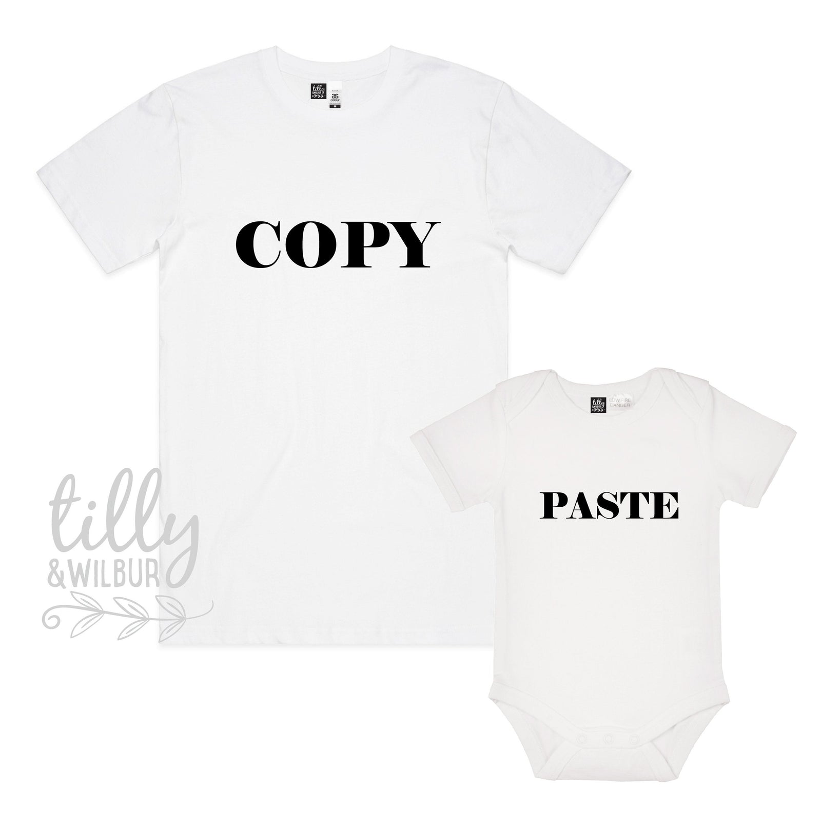 Copy Paste Father Son Matching Shirts, Matching Dad And Baby, Matching Dad And Kid, Father's Day Gift, Newborn Gift, New Dad, CTRL+C CTRL+V