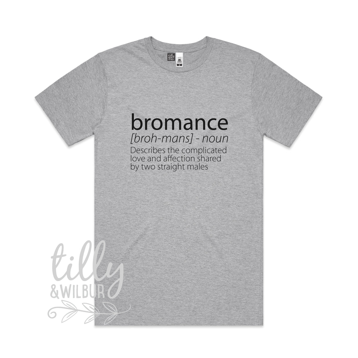 Bromance T-Shirt, Funny Bromance Tee For Men, Funny Men's Gift, Best Friend T-Shirt For Men, The Bromance Is Real, Brother Shirt, Brotherly