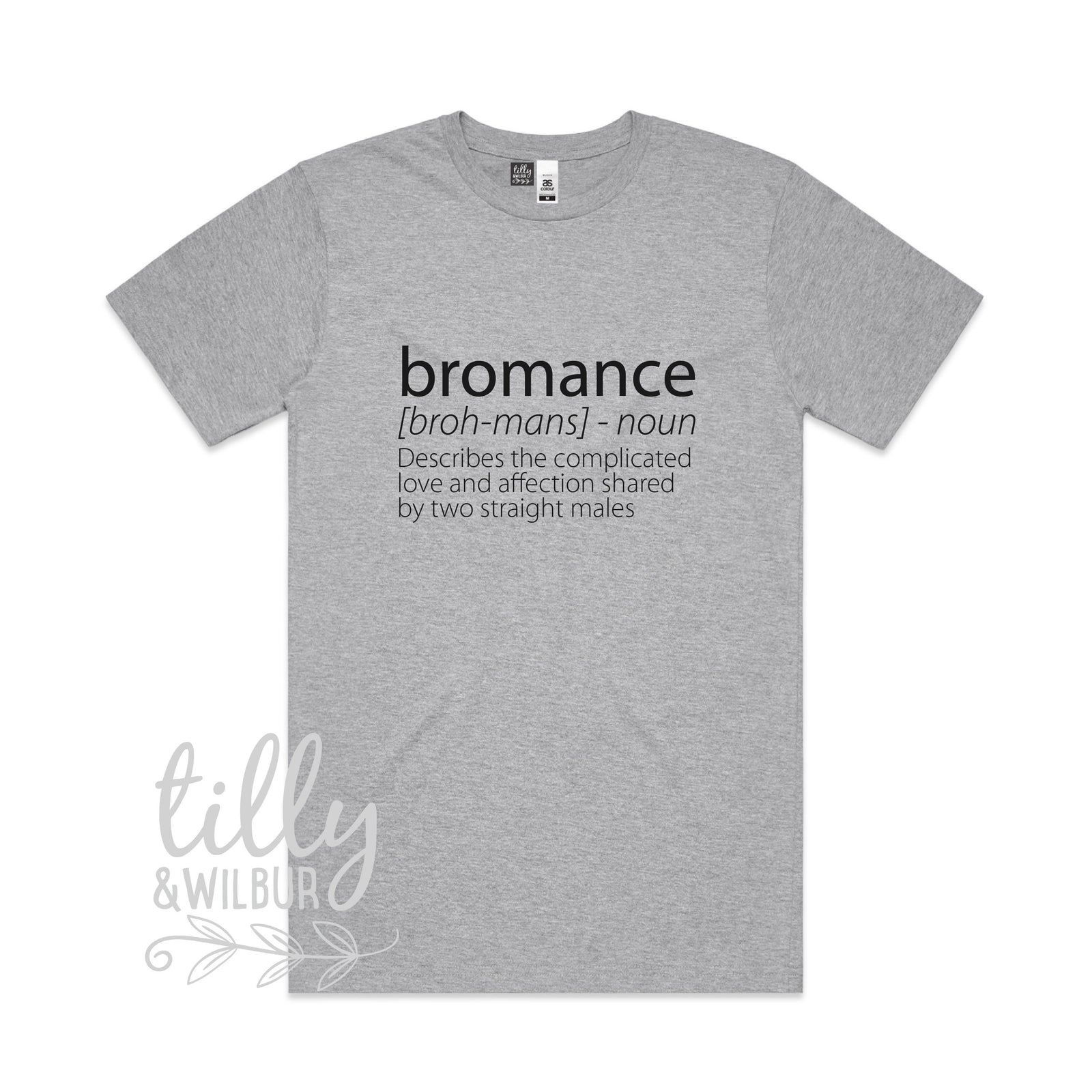 Bromance T-Shirt, Funny Bromance Tee For Men, Funny Men's Gift, Best Friend T-Shirt For Men, The Bromance Is Real, Brother Shirt, Brotherly