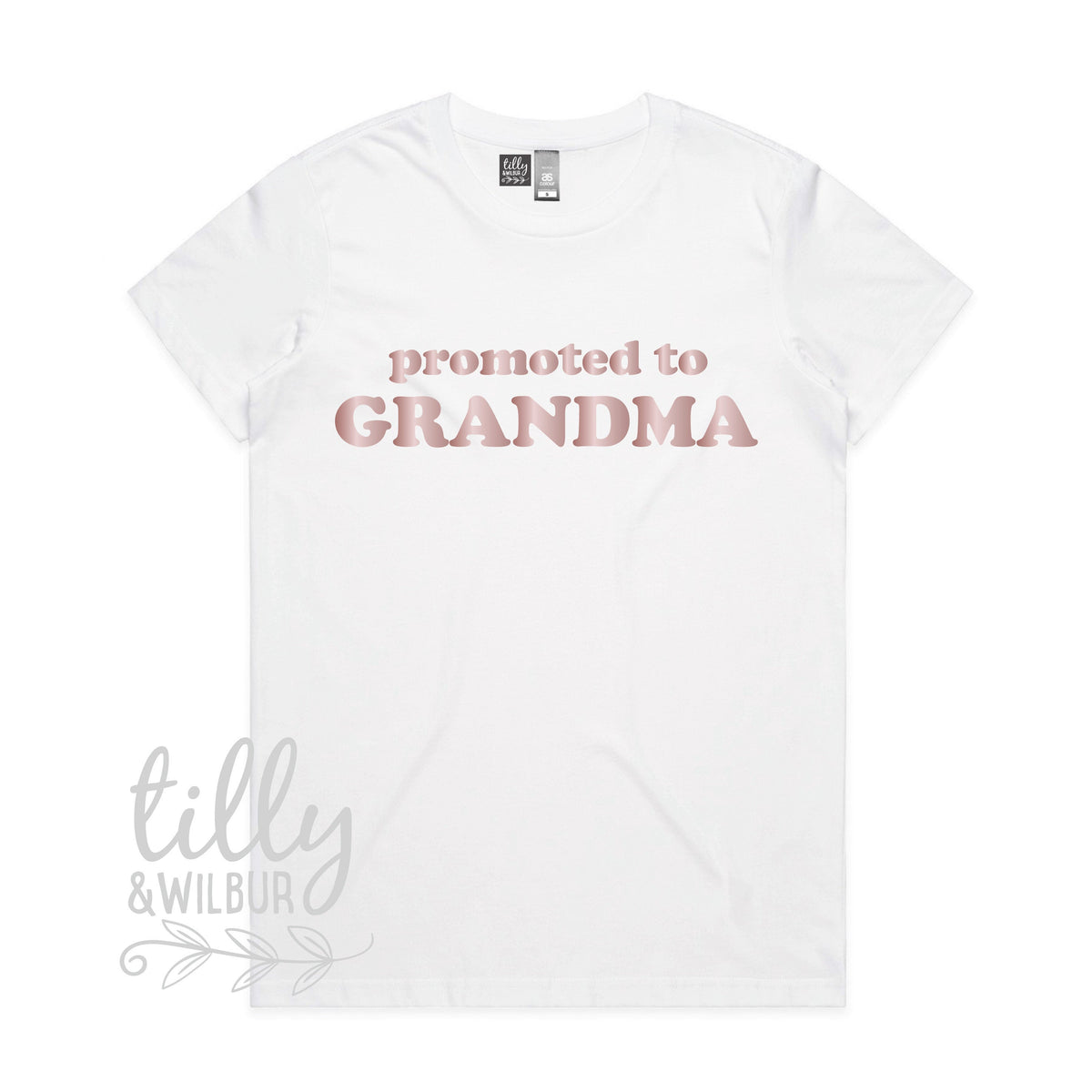 Promoted To Grandma T-Shirt, I'm Going To Be A Grandma Women's Shirt, Grandma Shirt, Granny Shirt, Nanny, Gran, Nan, Nanna Personalised
