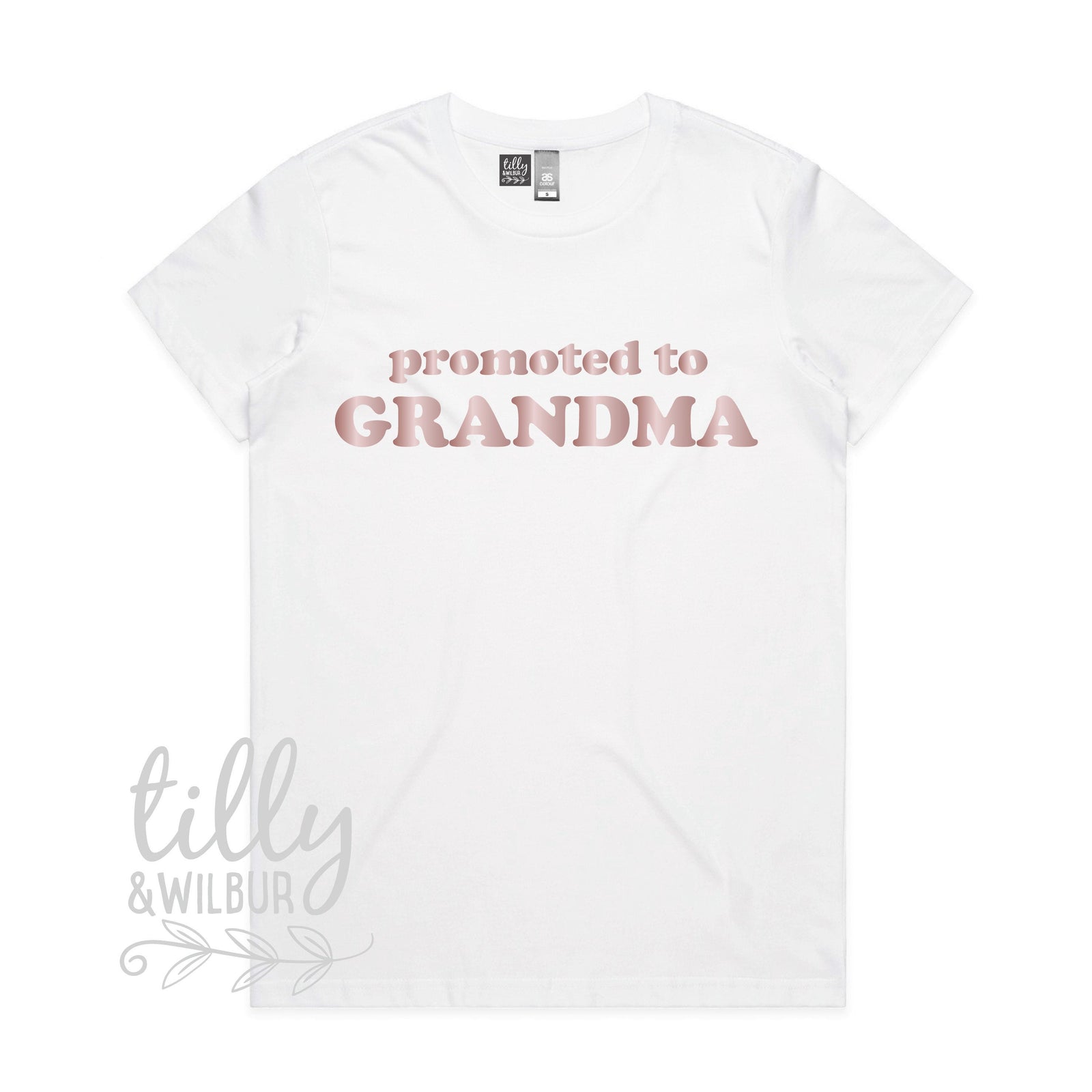 Promoted To Grandma T-Shirt, I'm Going To Be A Grandma Women's Shirt, Grandma Shirt, Granny Shirt, Nanny, Gran, Nan, Nanna Personalised