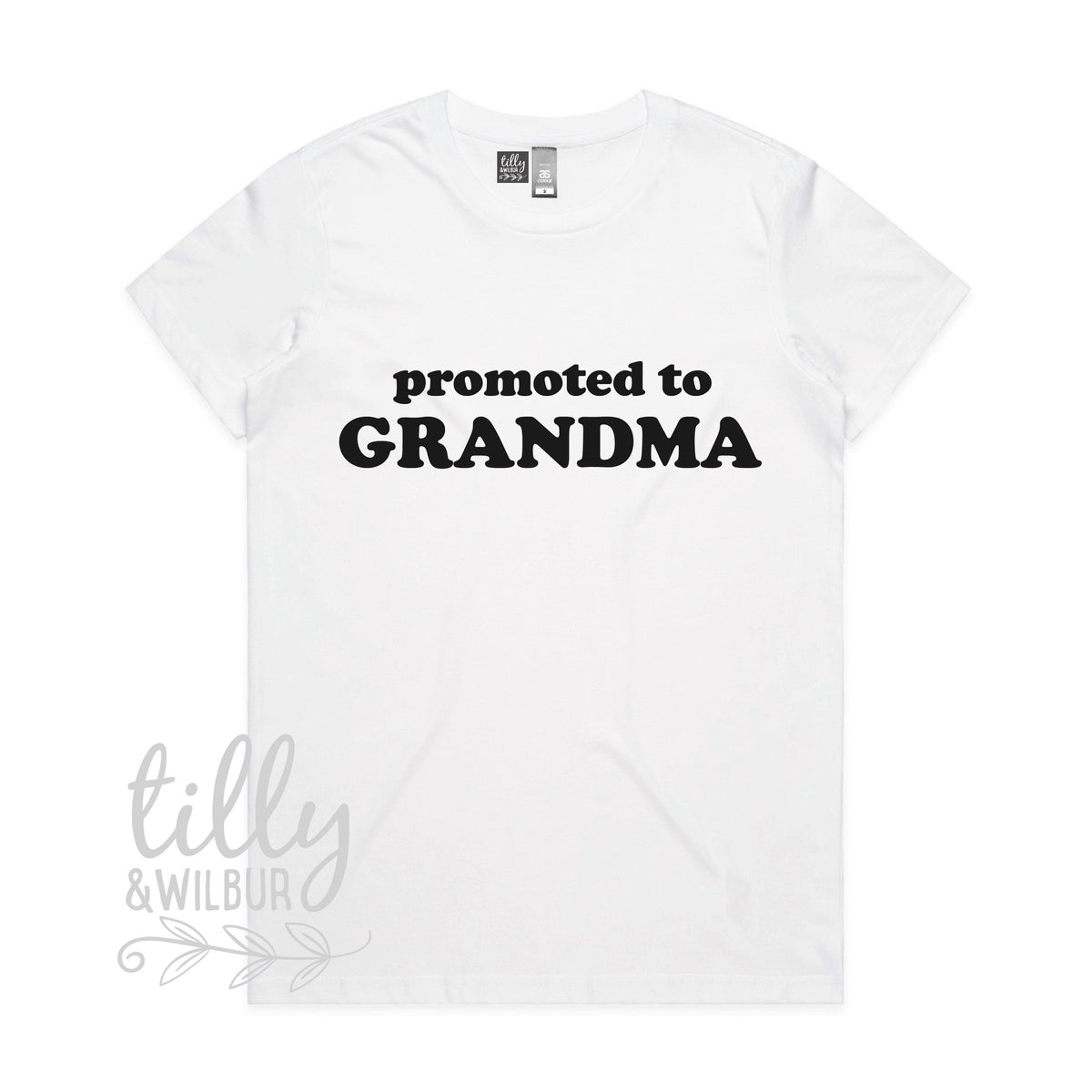 Promoted To Grandma T-Shirt, I'm Going To Be A Grandma Women's Shirt, Grandma Shirt, Granny Shirt, Nanny, Gran, Nan, Nanna Personalised