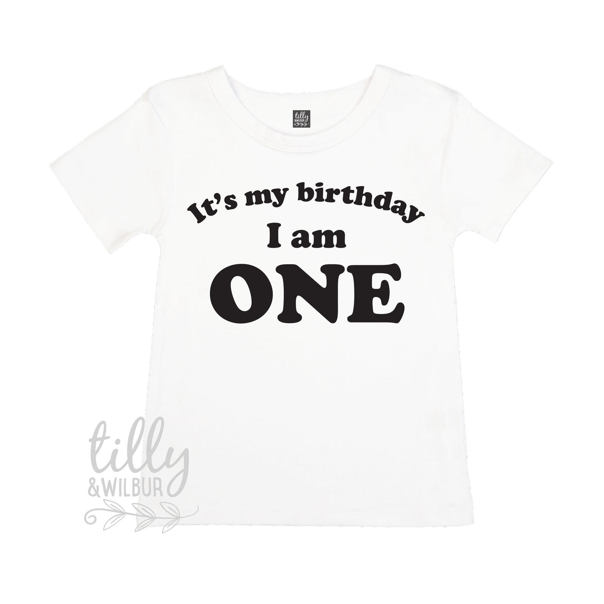 It's My Birthday I Am One T-Shirt, I am One Shirt, 1st Birthday T-Shirt, First Birthday T-Shirt, One Today Shirt, 1 Gift, One Gift, First