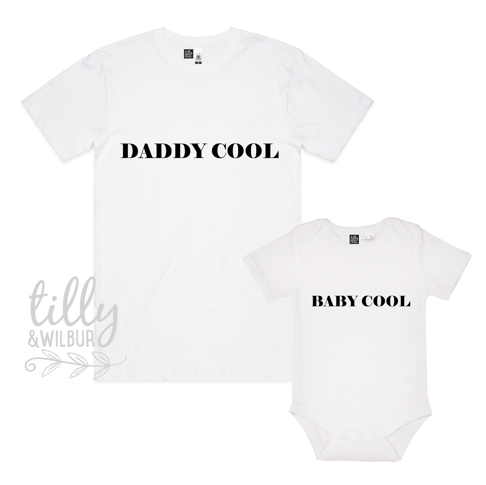 Daddy Cool Baby Cool Father Son Matching Shirts, Matching Dad And Baby, Matching Dad And Kid, Father's Day Gift, Newborn Gift, New Dad Shirt
