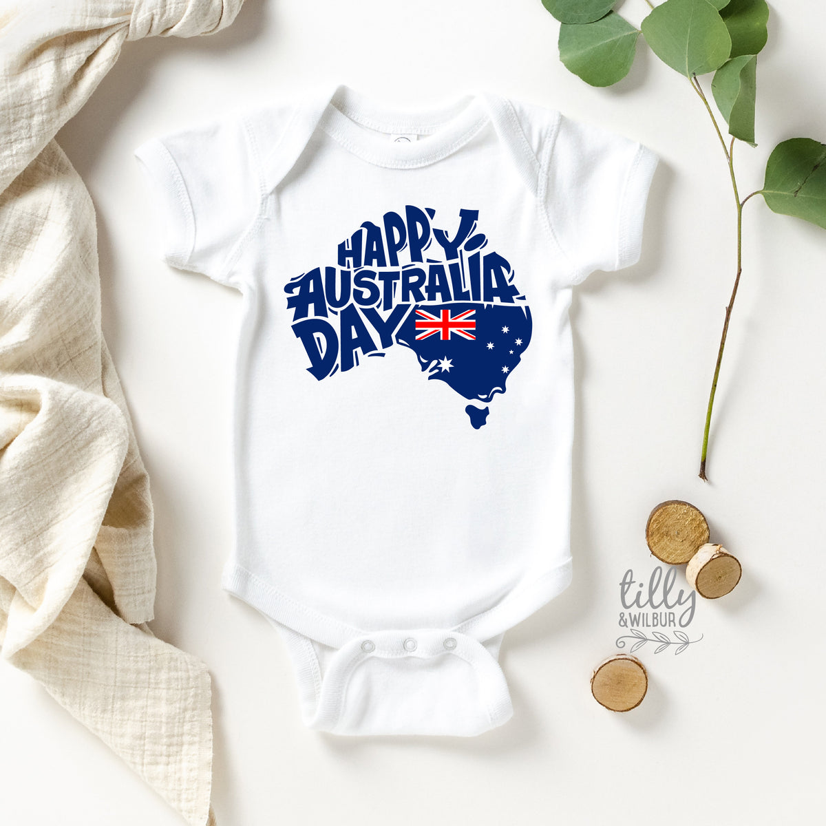 Happy Australia Day Baby Bodysuit, Aussie Aussie Aussie Oi Oi Oi, Australia Day Baby Bodysuit, Happy Australia Day, First Australia Day, Oz