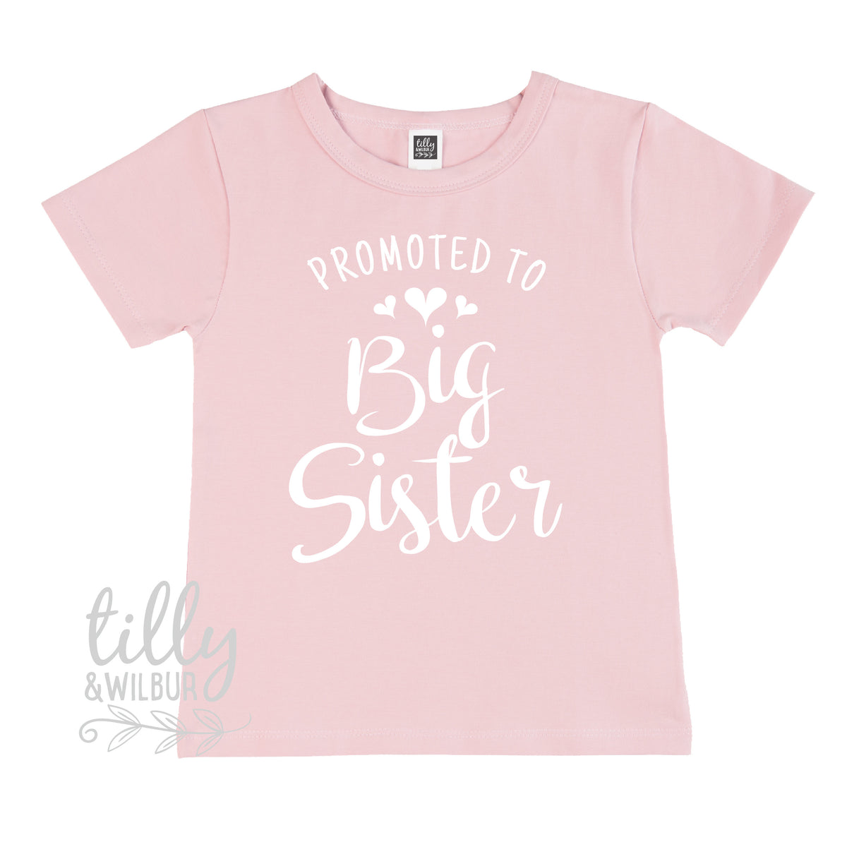 Promoted To Big Sister T-Shirt, Big Sis T-Shirt,  Big Sister Gift, Pregnancy Announcement Shirt, I'm Going To Be A Big Sister T-Shirt, Sis