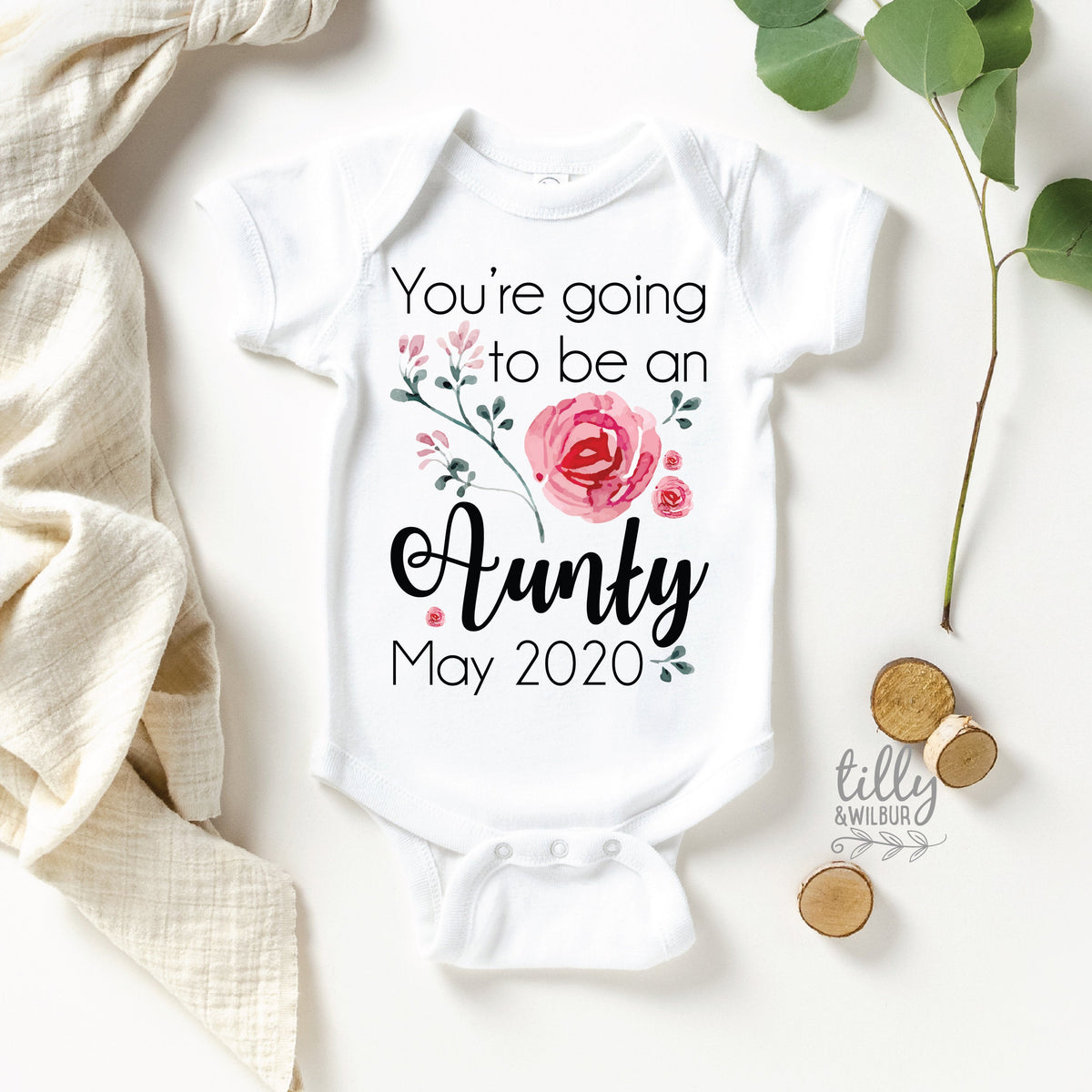 You're Going To Be An Aunty Pregnancy Announcement Baby Bodysuit, Auntie Announcement, Aunty Announcement, Aunt Announcement, How Does Aunty