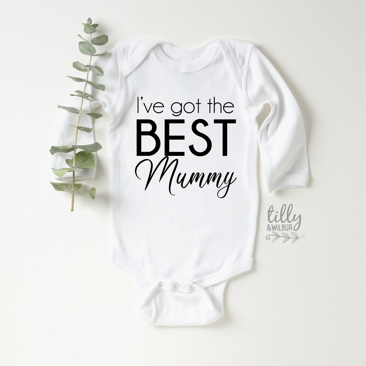 I've Got The Best Mummy Onesies®, Mother's Day Bodysuit, First Mother's Day, Mothers Day Gift, 1st Mother's Day, Best Mum Ever, New Mum Gift