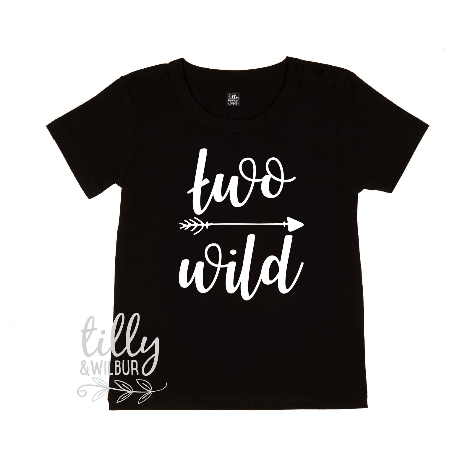 Two Wild Boys Birthday T-Shirt, Two Wild Birthday, 2 Year Old Boy, Second Birthday Gift, 2nd Birthday Present, 2nd Birthday Outfit, Boy 2