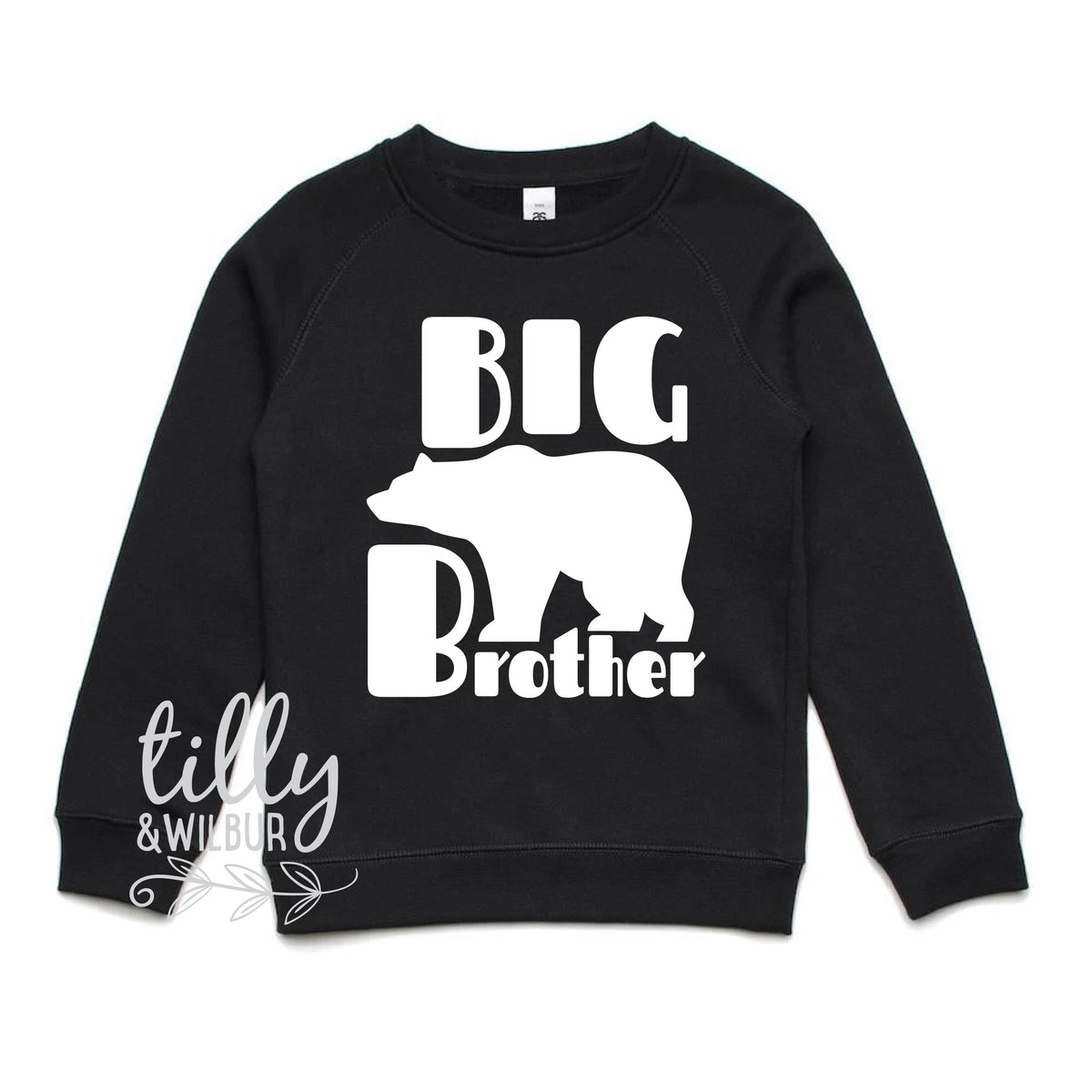 Big Brother Bear Sweatshirt, Big Brother Jumper, I'm Going To Be A Big Brother, Pregnancy Announcement Sweater, Brother Gift, Brother Bear