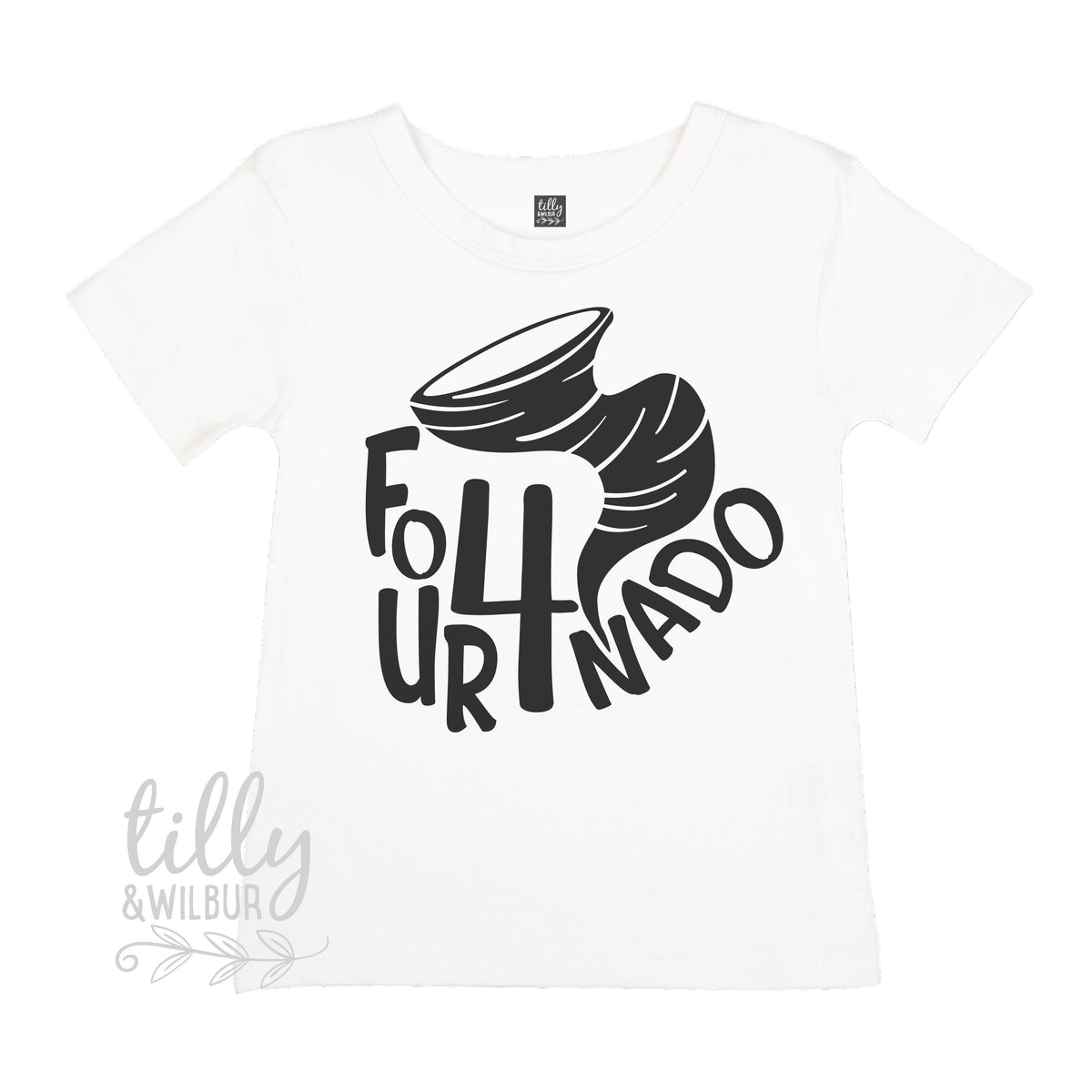Fournado Birthday T-Shirt, Four Nado Birthday Shirt, 4th Birthday Gift, Four Birthday T-Shirt, 4th Birthday Tee, 4 Year Old Birthday Gift