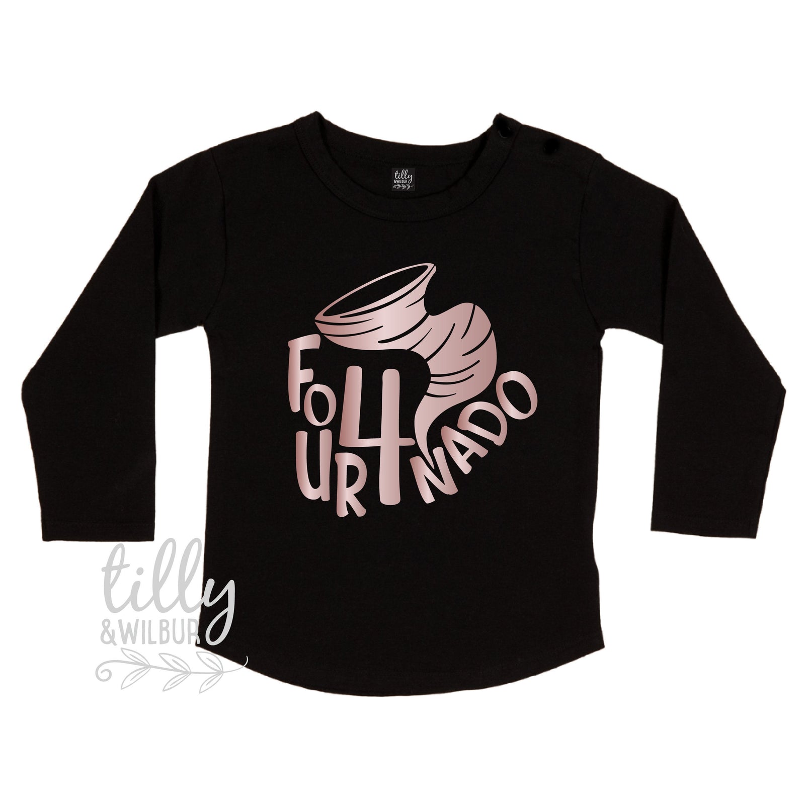 Fournado Birthday T-Shirt, Four Nado Birthday Shirt, 4th Birthday Gift, Four Birthday T-Shirt, 4th Birthday Tee, 4 Year Old Birthday Gift