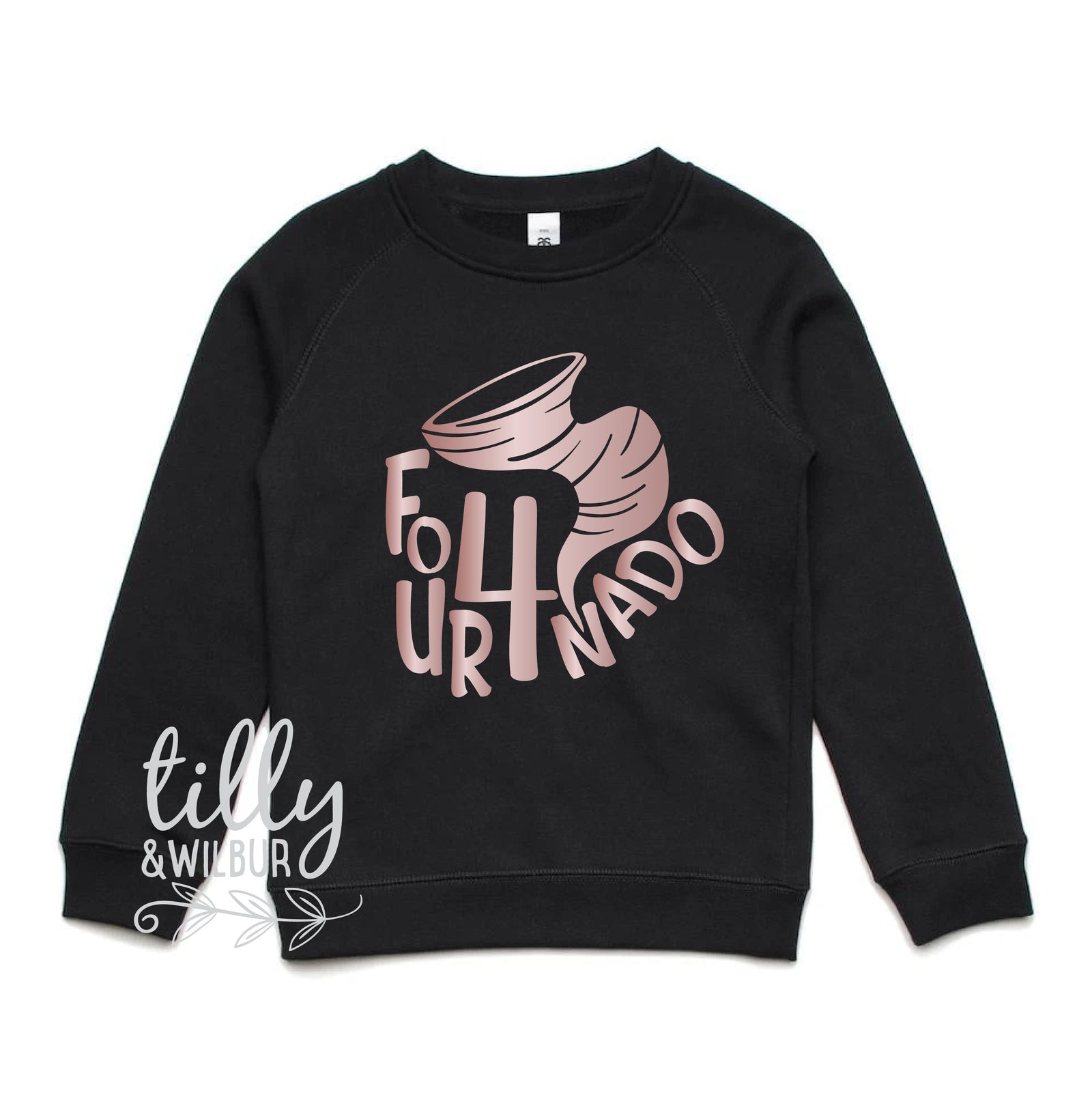 Fournado Birthday Sweatshirt, Four Nado Birthday Jumper, 4th Birthday Gift, Four Birthday Shirt, 4th Birthday Tee, 4 Year Old Birthday Gift
