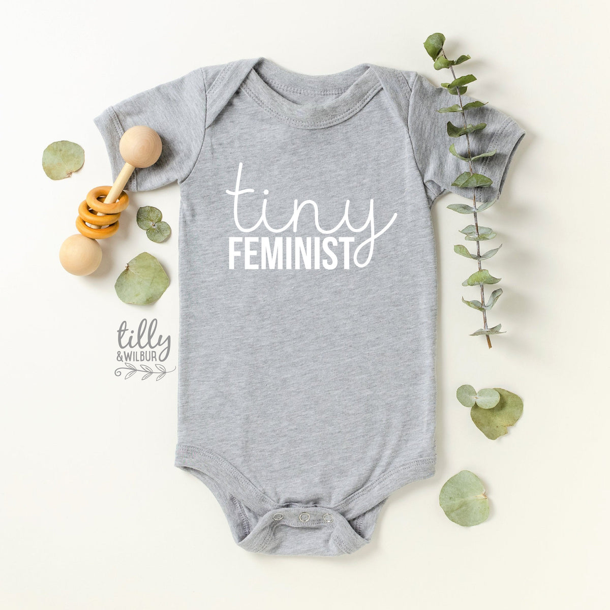 Tiny Feminist Baby Bodysuit, Feminist Baby Gift, Strong Women, Feminism, Girls Rule The World, Girl Power, Little Feminist, Funny Baby Gift