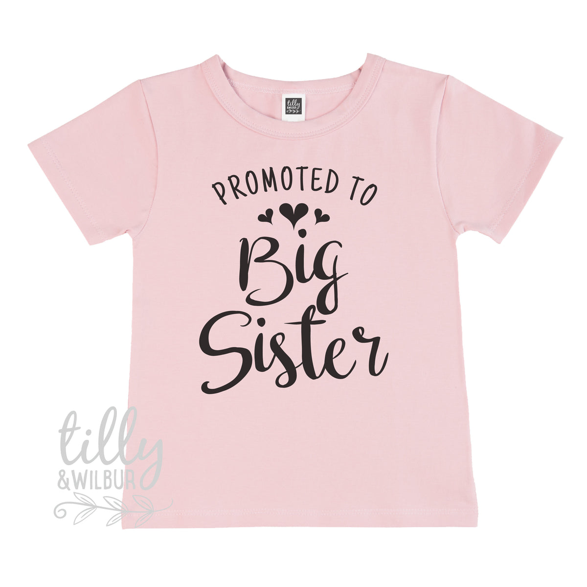 Promoted To Big Sister T-Shirt, Big Sis T-Shirt,  Big Sister Gift, Pregnancy Announcement Shirt, I'm Going To Be A Big Sister T-Shirt, Sis