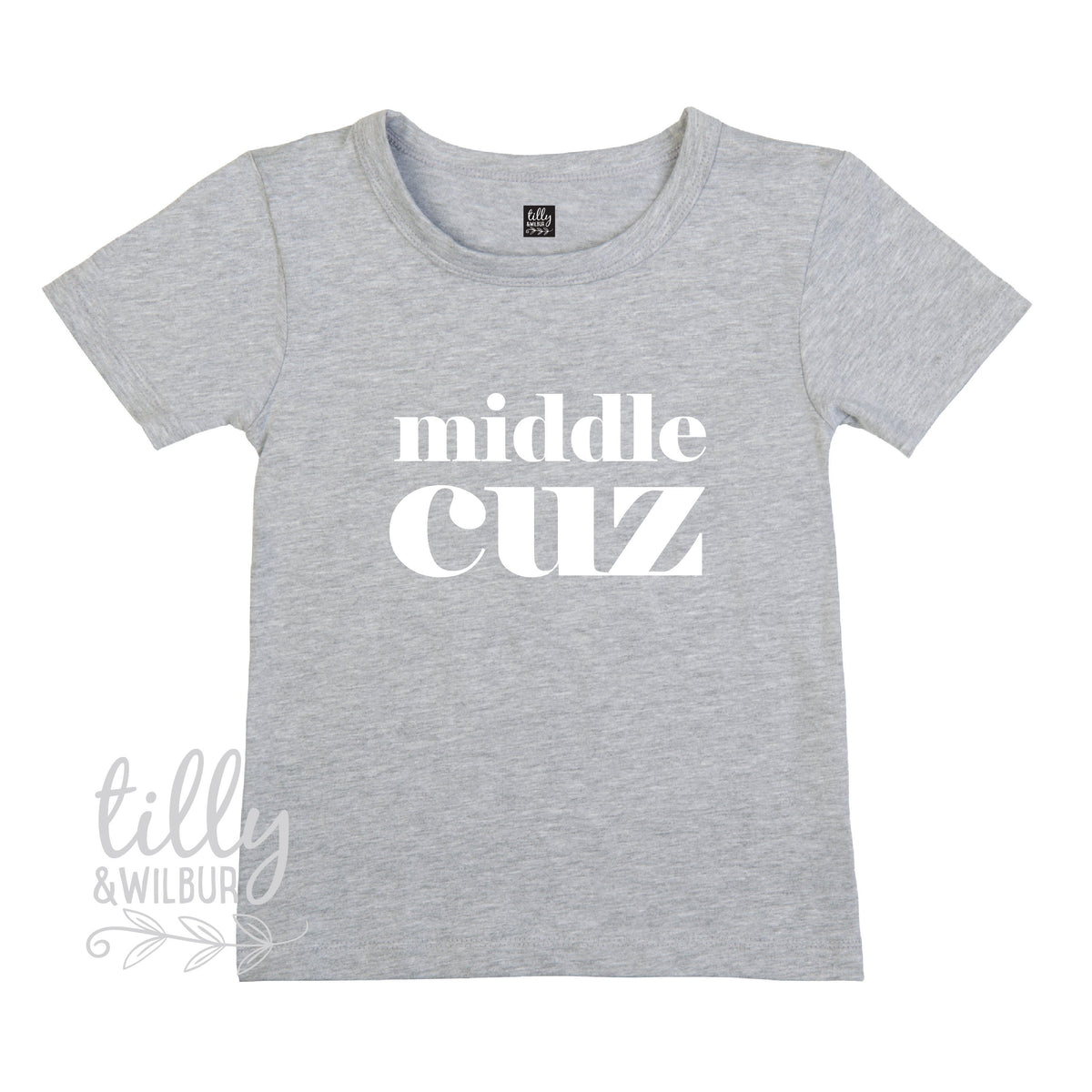 Middle Cuz T-Shirt, Middle Cuz Baby Bodysuit, Cousin Set, Cousin Gift, Pregnancy Announcement, You're Going To Be A Cousin, Cousin T-Shirt