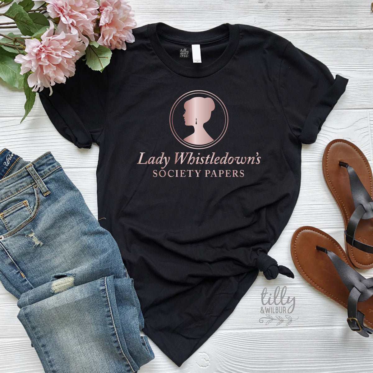 Bridgerton T-Shirt, Lady Whistledown's Society Papers T-Shirt, Anthony, Benedict, Colin, Daphne, Eloise, Francesca, Gregory, Hyacinth Shirt
