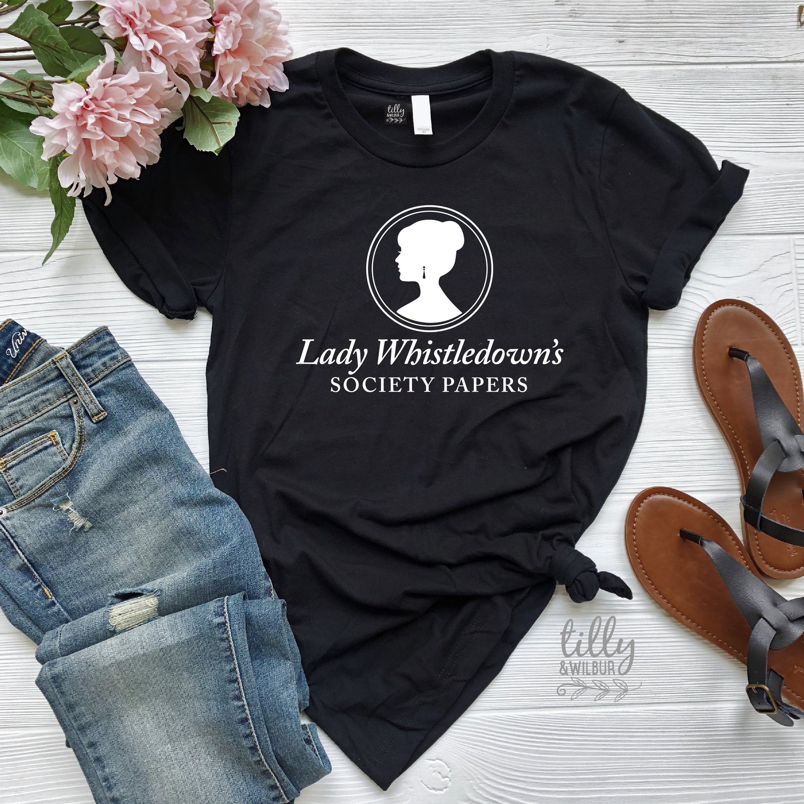 Bridgerton T-Shirt, Lady Whistledown's Society Papers T-Shirt, Anthony, Benedict, Colin, Daphne, Eloise, Francesca, Gregory, Hyacinth Shirt