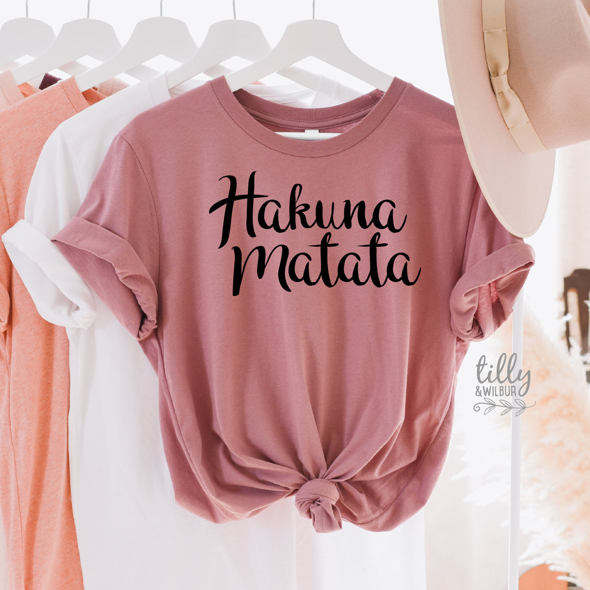 Hakuna Matata Women's T-Shirt, No Worries T-Shirt, Lion King Shirt, Inspirational Clothing, Inspirational Quotes, Kindness, Mother's Day