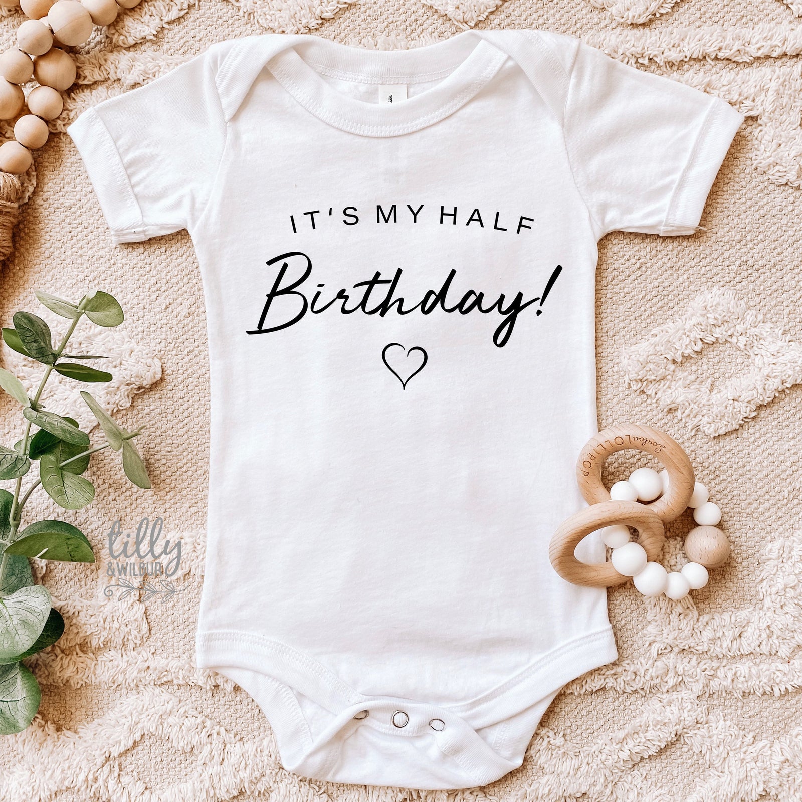 Half Birthday Bodysuit, It's My Half Birthday Bodysuit, 6 Month Birthday Baby Bodysuit, Birthday Baby Bodysuit, Half Birthday Baby Shirt