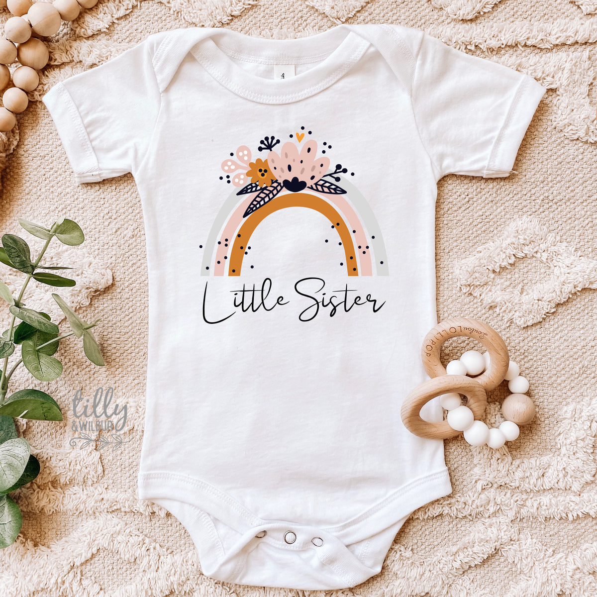 Little Sister Bodysuit, Little Sister Announcement, Little Sister Gift, Pregnancy Announcement Romper, I'm Getting A Little Sis Announcement
